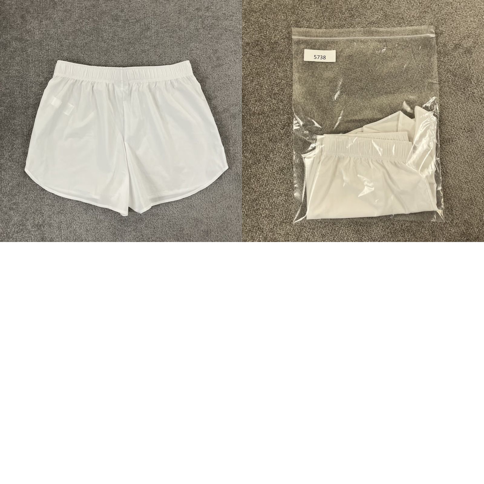 Gymshark GYMSHARK Shorts Womens Medium White Lightweight 3" Running Training Gym & Training Casual Sport Shorts Mens Womens Size 32" / US 10 / IT 46 - 8 Thumbnail
