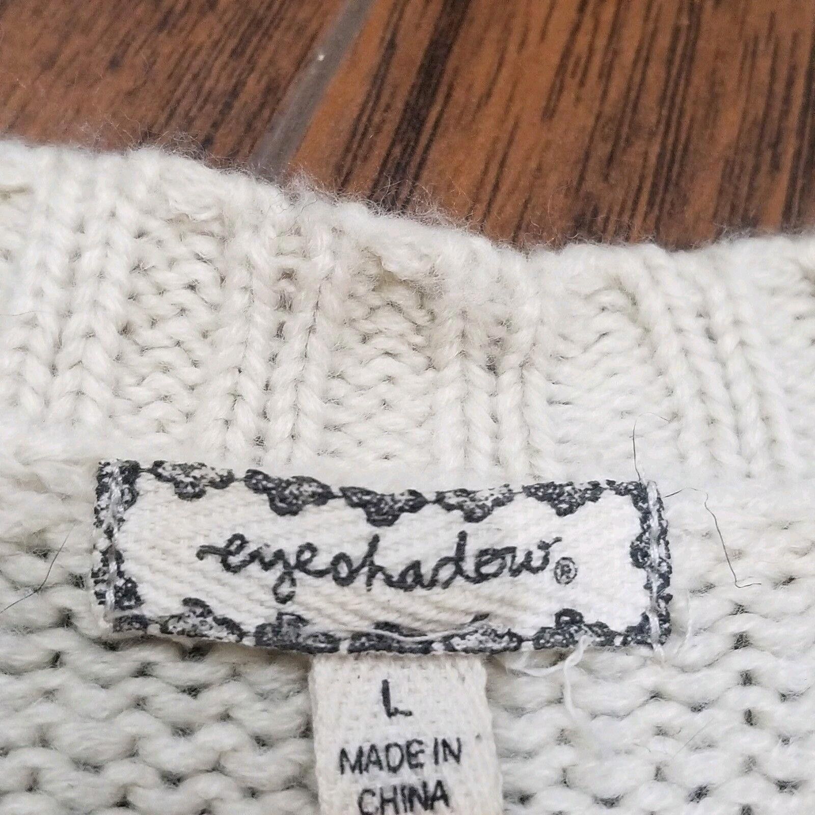 Other Faux Fur Vest Eyeshadow LARGE tan Ivory open front fall Size L / US 10 / IT 46 - 3 Thumbnail