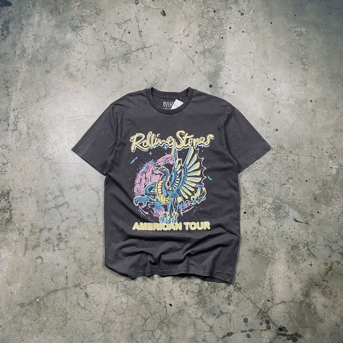 Band Tees Rolling Stones American Tour Washed Tee Size US M / EU 48-50 / 2 - 1 Thumbnail
