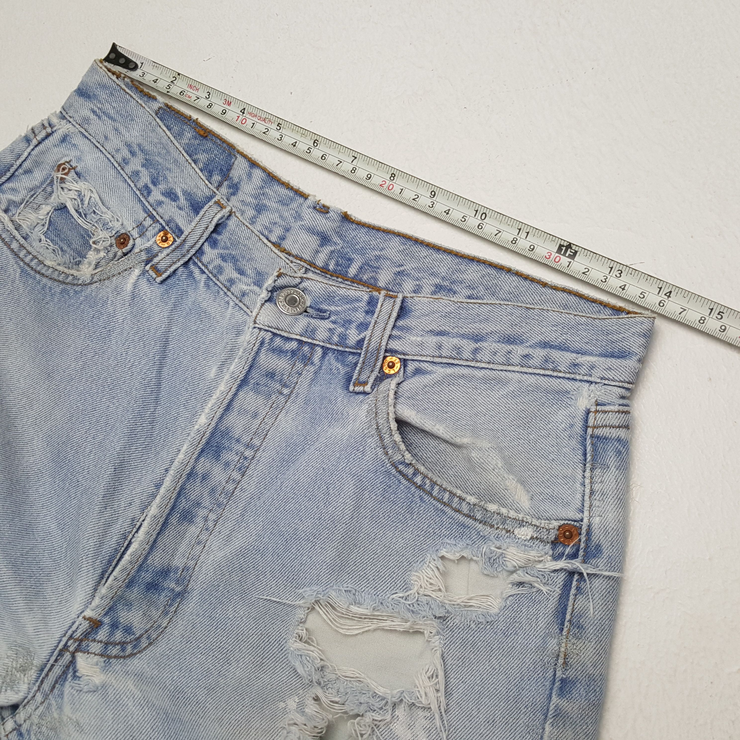 Levi's × Vintage LEVI'S Streetwear Style Distressed Jeans Size US 28 / EU 44 - 7 Thumbnail