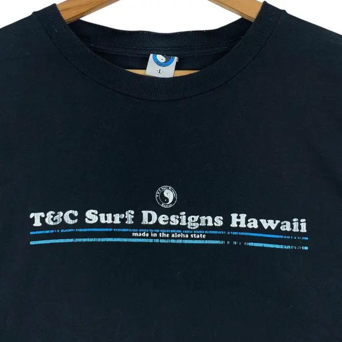 Vintage Vintage 90’ T&C SURF DESIGNS Hawaii Single Needle Stitches Size US L / EU 52-54 / 3 - 4 Thumbnail