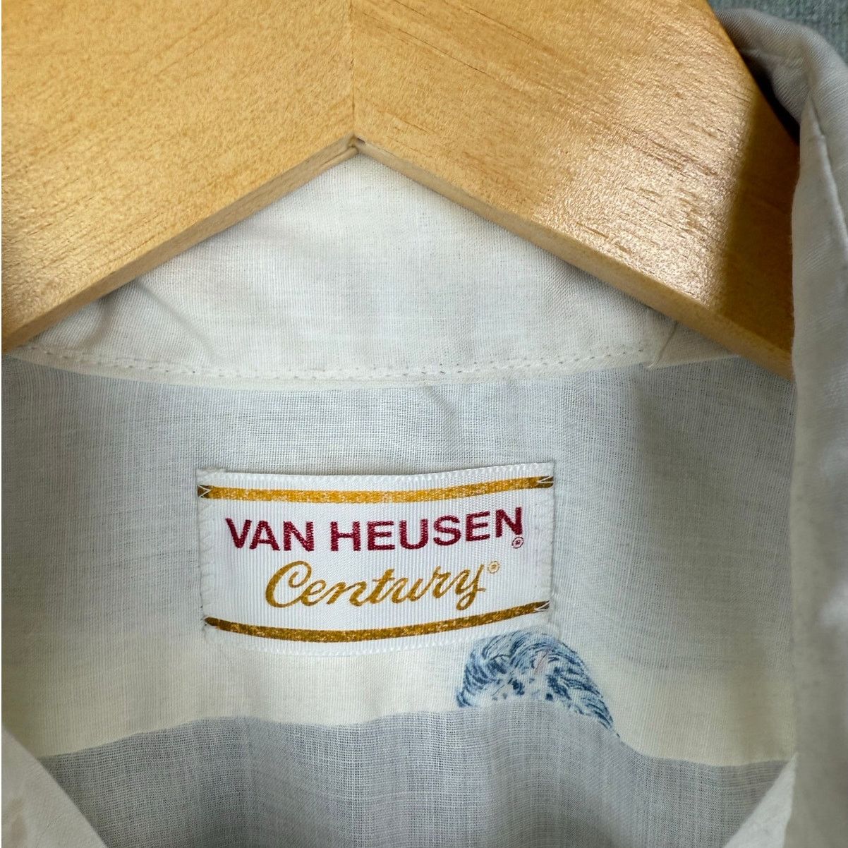 Van Heusen × Vintage VTG 70s True Vintage Van Heusen Button Up Shirt Sz M Retro Size US M / EU 48-50 / 2 - 3 Thumbnail