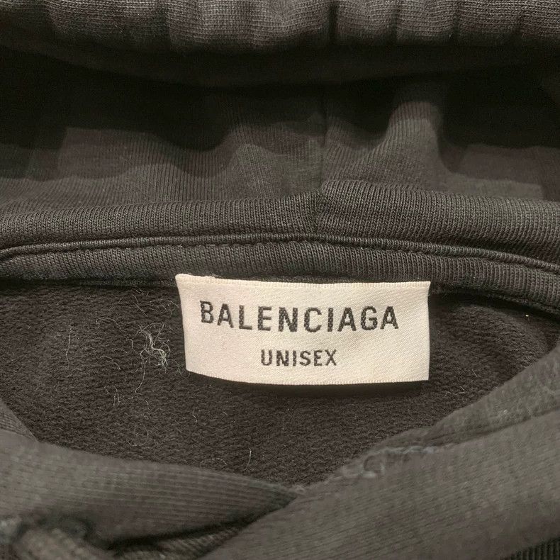 Balenciaga Balenciaga Black Double Hook Hoodie Sweater Size US S / EU 44-46 / 1 - 6 Thumbnail