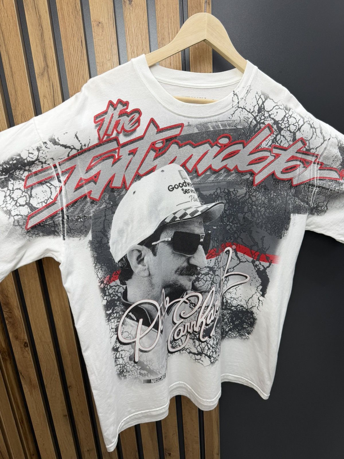 NASCAR Dale Earnhardt The Intimidator NASCAR Tee Size XL Size US XL / EU 56 / 4 - 9 Thumbnail
