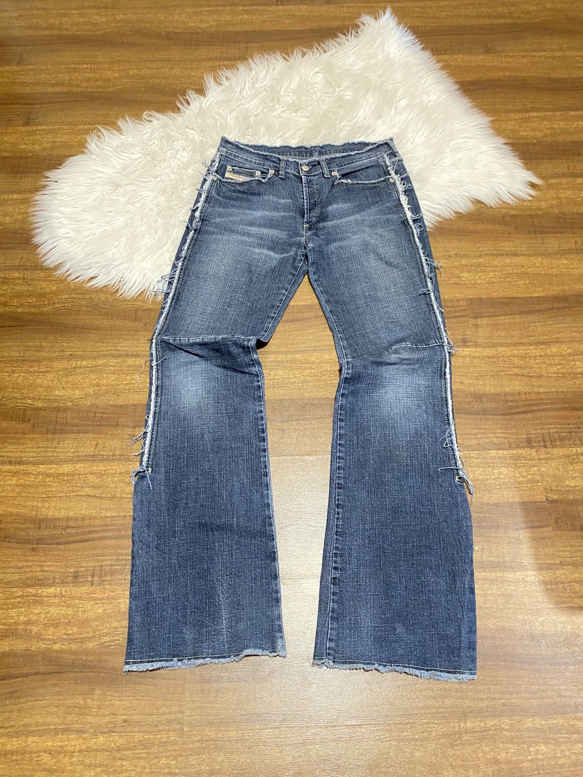 Beauty Beast × Diesel × Vintage vintage y2k bratz style jeans DIESEL Size 29" - 14 Thumbnail