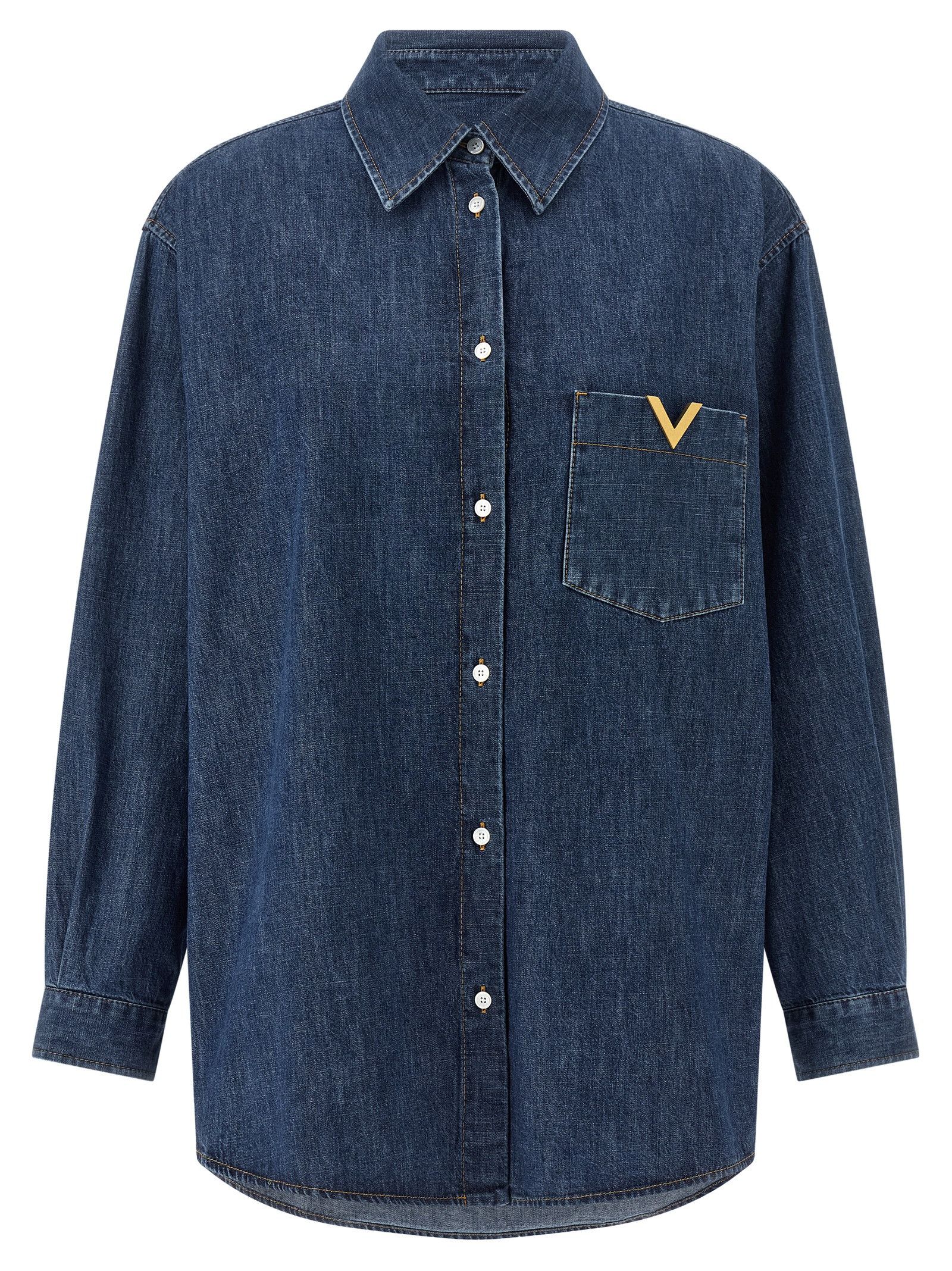 Valentino Valentino Garavani Vgold Shirt Size S / US 4 / IT 40 - 1 Thumbnail