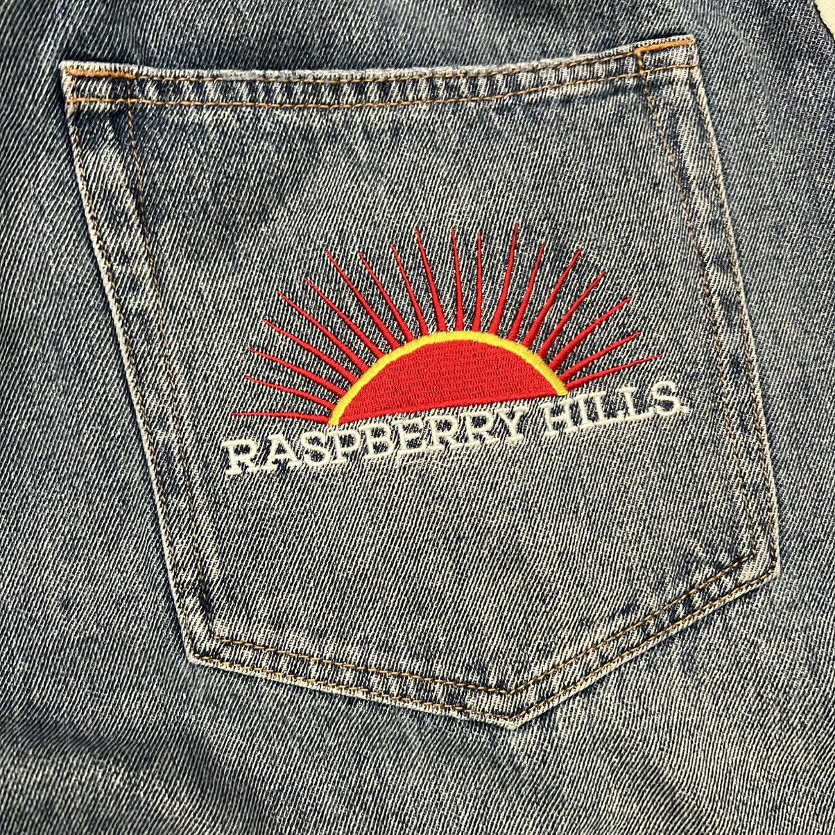 The GV Gallery GV Gallery Raspberry Hills Glenci Striped Denim Size US 36 / EU 52 - 12 Thumbnail