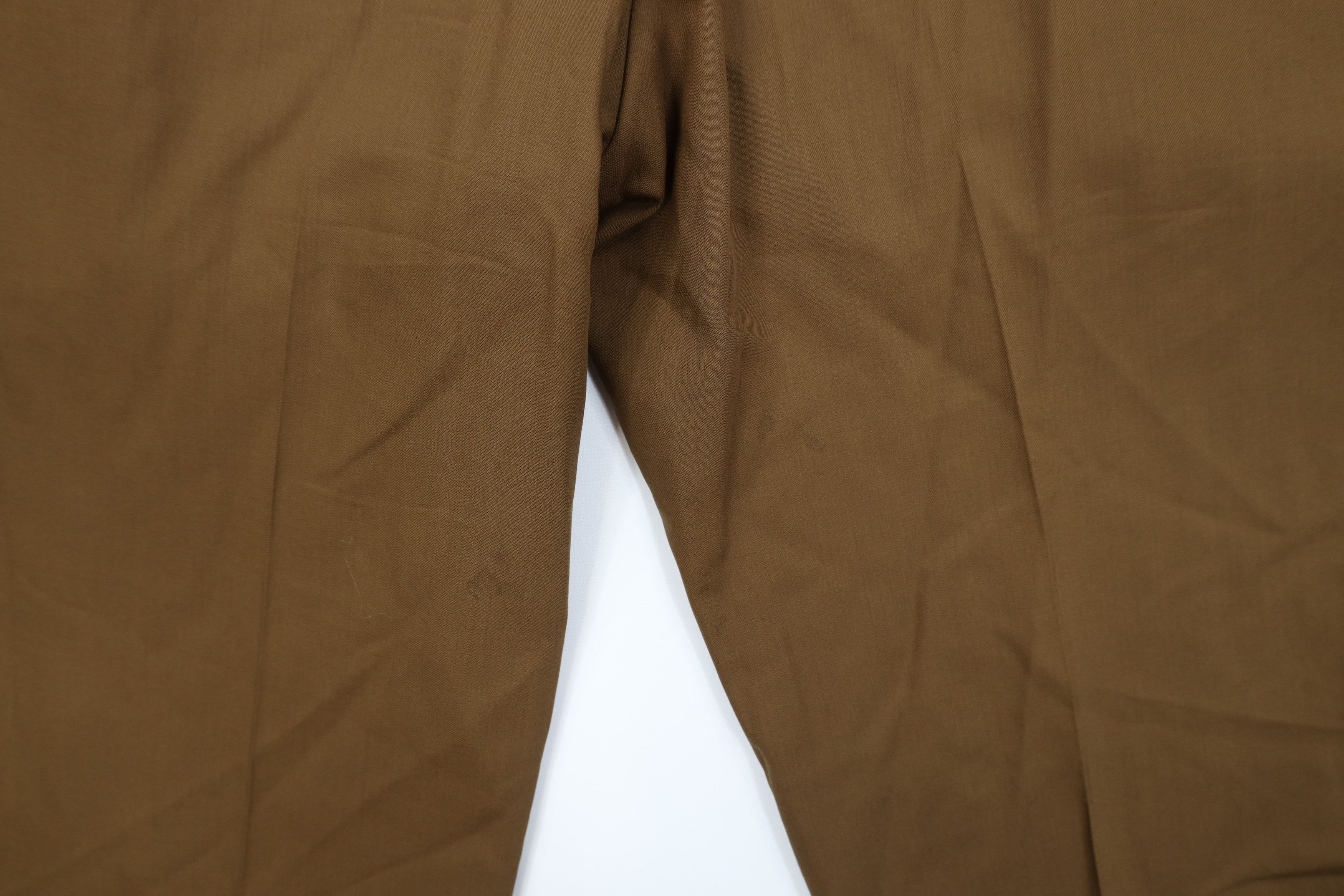 Vintage Vintage 90s Streetwear Super 100s Wool Wide Leg Chino Pants Size US 36 / EU 52 - 14 Thumbnail