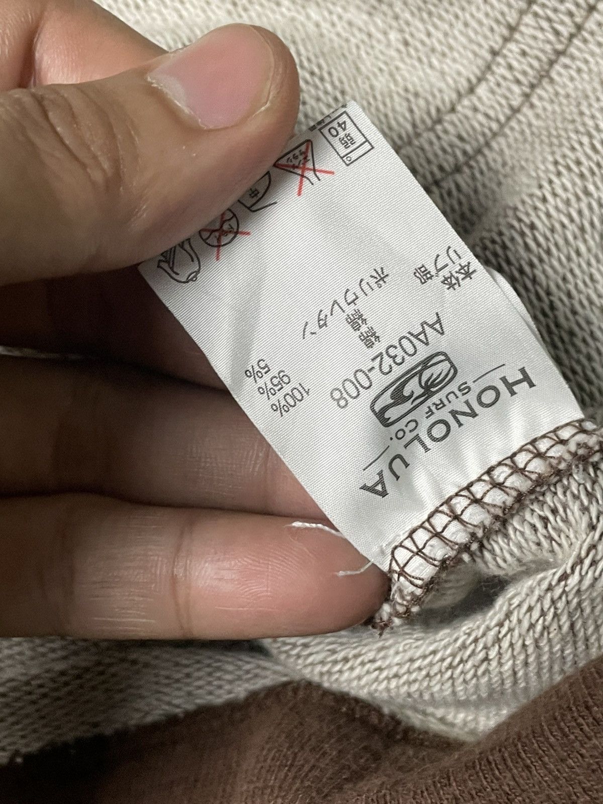 Japanese Brand HONOLUA Brand Full-Zip Hoodie (65) Size US L / EU 52-54 / 3 - 7 Thumbnail