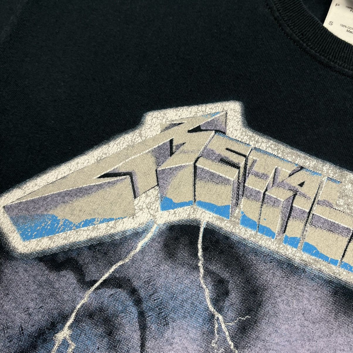 Band Tees Vintage Metallica Ride The Lightning rock band tee 90's Size US S / EU 44-46 / 1 - 14 Thumbnail