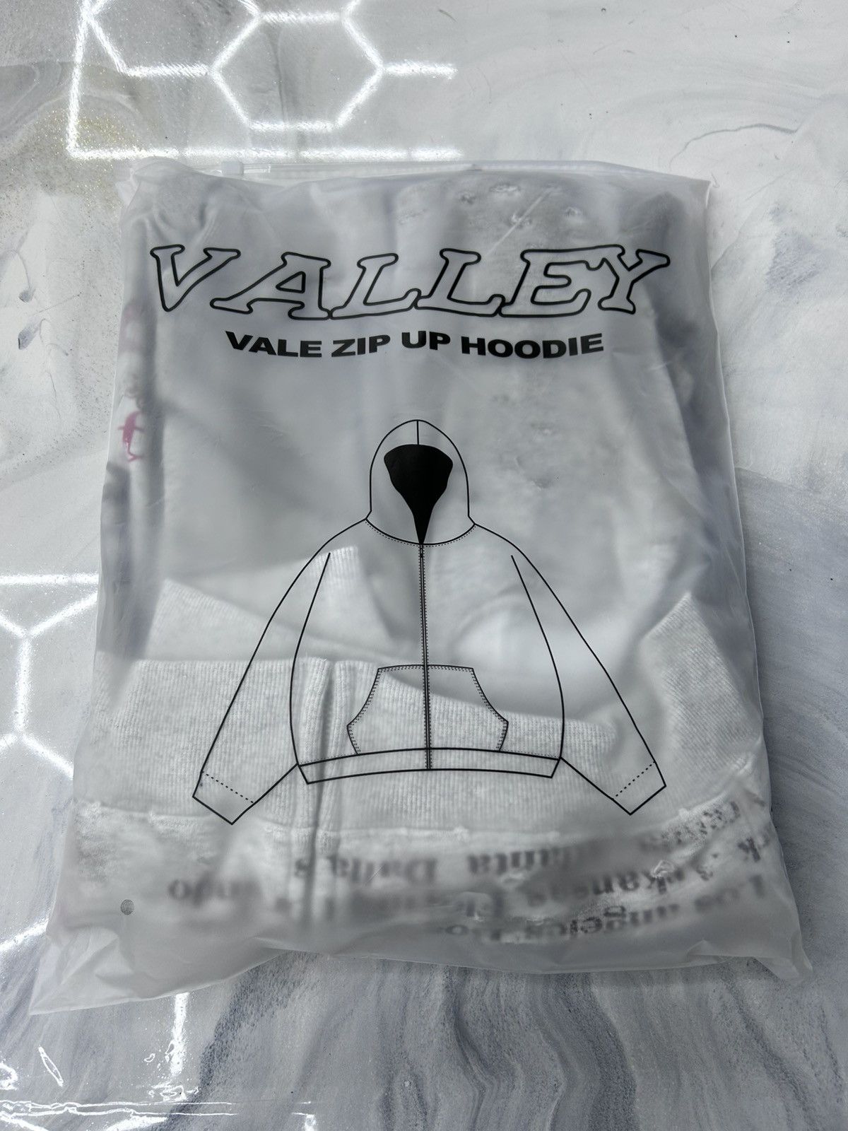 Vale Vale Valley Fest Zip Up Hoodie Grey Black Red Size M Size US M / EU 48-50 / 2 - 11 Thumbnail