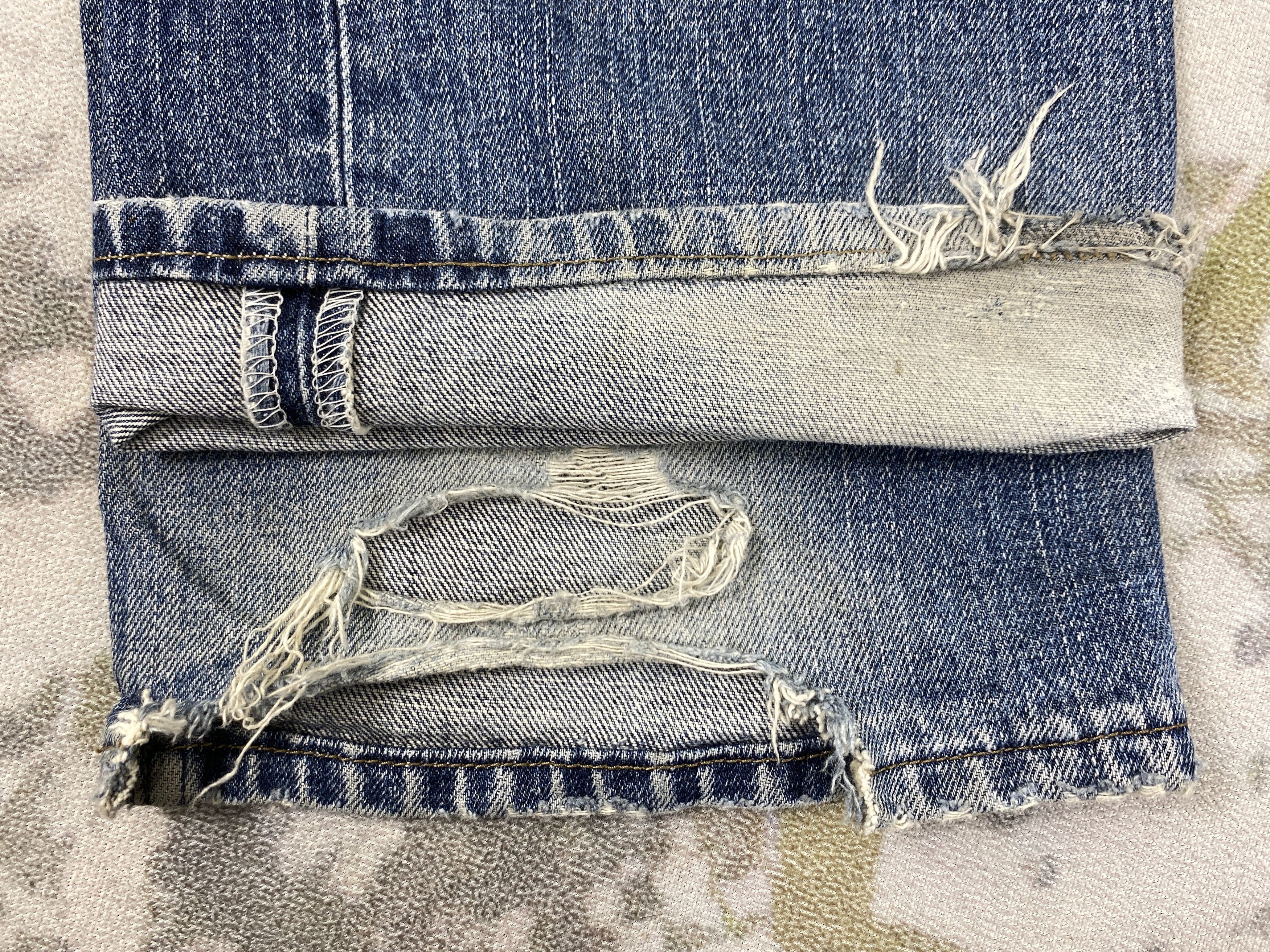 Levi's Blue Vintage Levi's 534 Distressed Denim 30x31 -JN217 Size US 30 / EU 46 - 12 Thumbnail