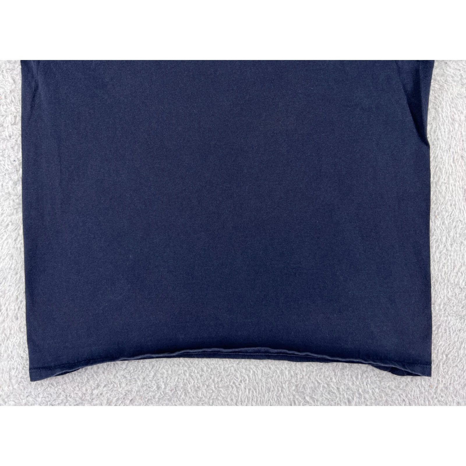 Champion Champion Logo T-Shirt Mens Medium Blue Short Sleeve Crew Neck 100% Cotton Athletic Retro Sports Size US M / EU 48-50 / 2 - 6 Thumbnail