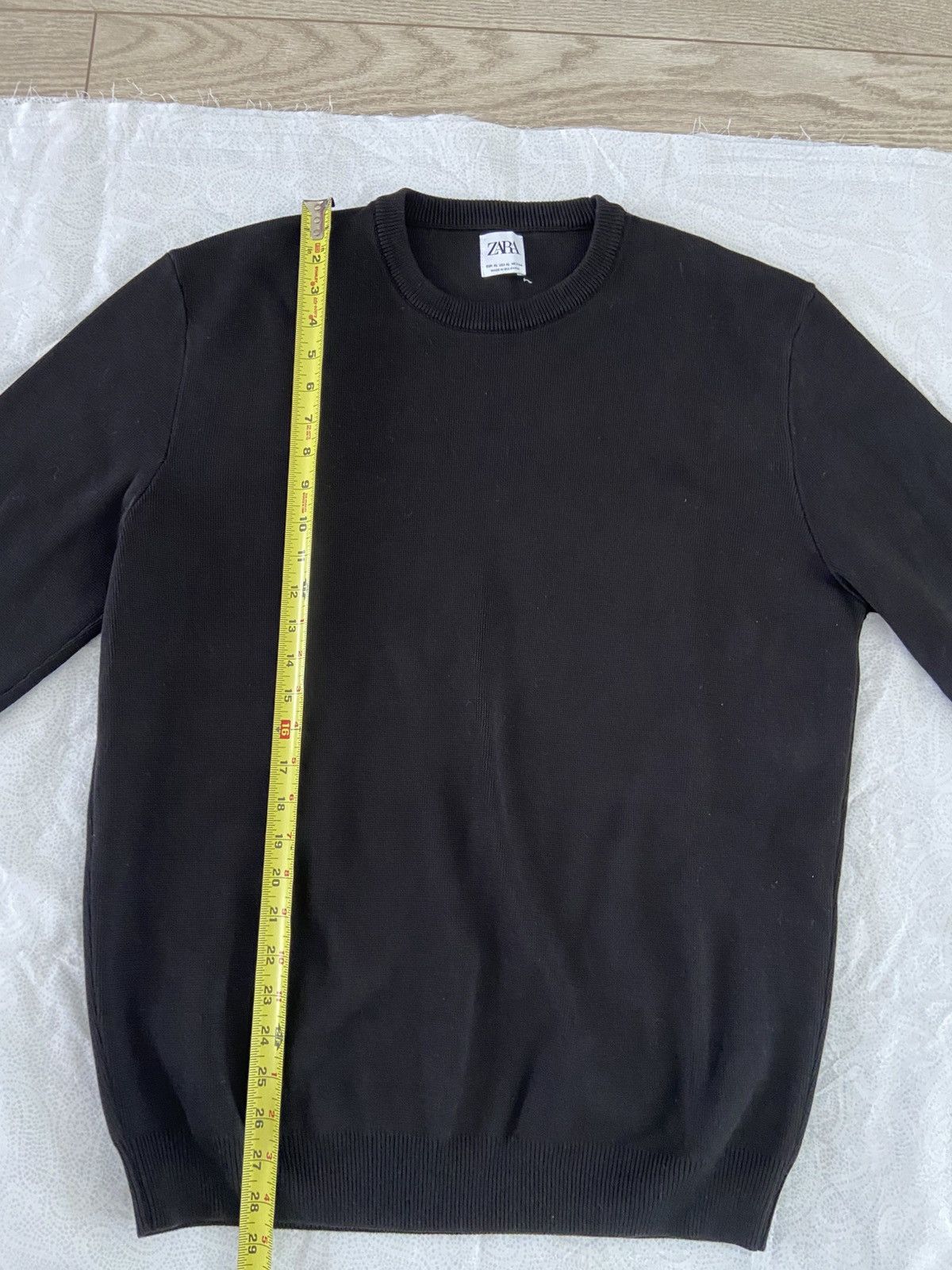 Zara ZARA men’s black sweater. Size: XL. New without tags. Size US XL / EU 56 / 4 - 4 Thumbnail