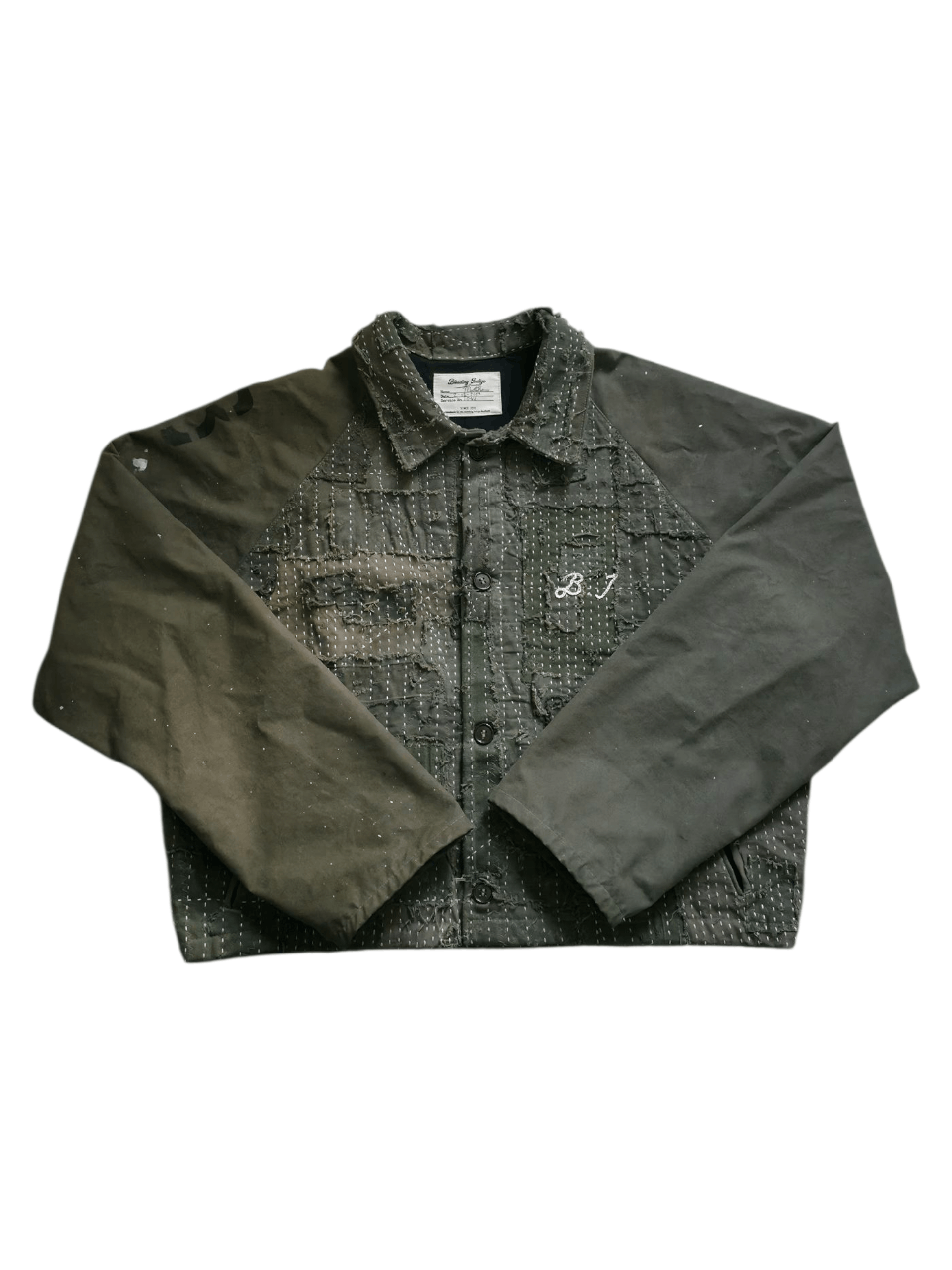 Kapital Bleeding Indigo Military Boro Jacket Size US M / EU 48-50 / 2 - 1 Thumbnail