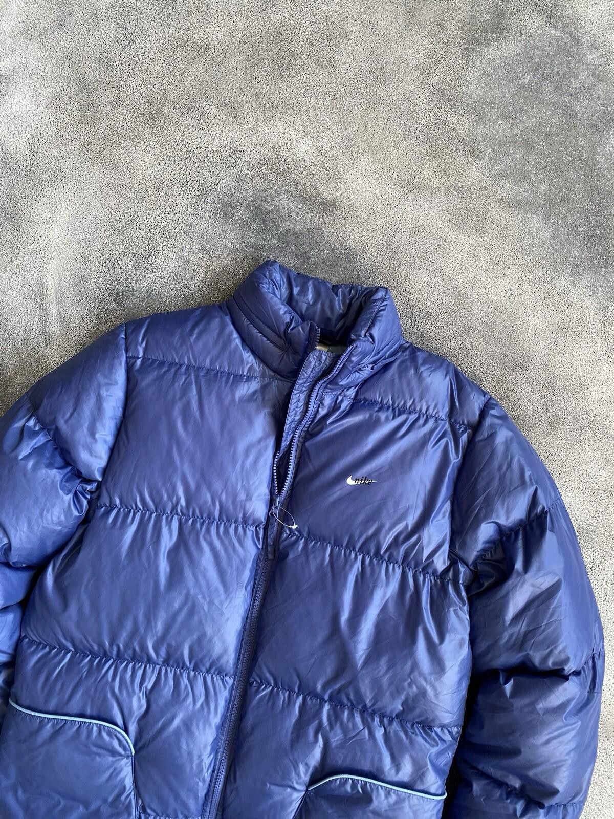 Nike 2000’s Nike “Sky Blue” Down Puffer Jacket Vintage Size M / US 6-8 / IT 42-44 - 3 Thumbnail