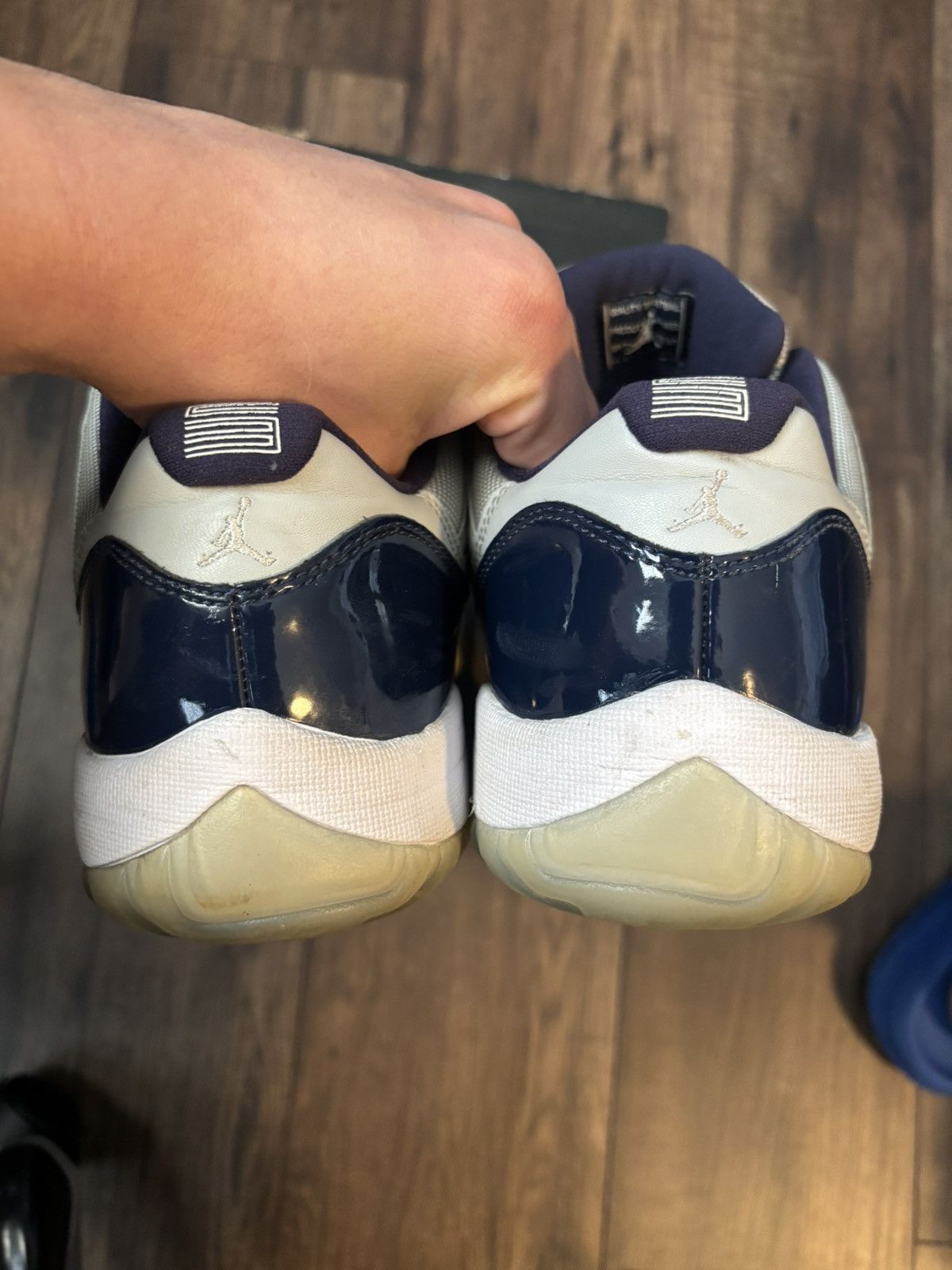 Jordan Brand Size 11 - Air Jordan 11 Low Georgetown Size US 11 / EU 44 - 5 Thumbnail