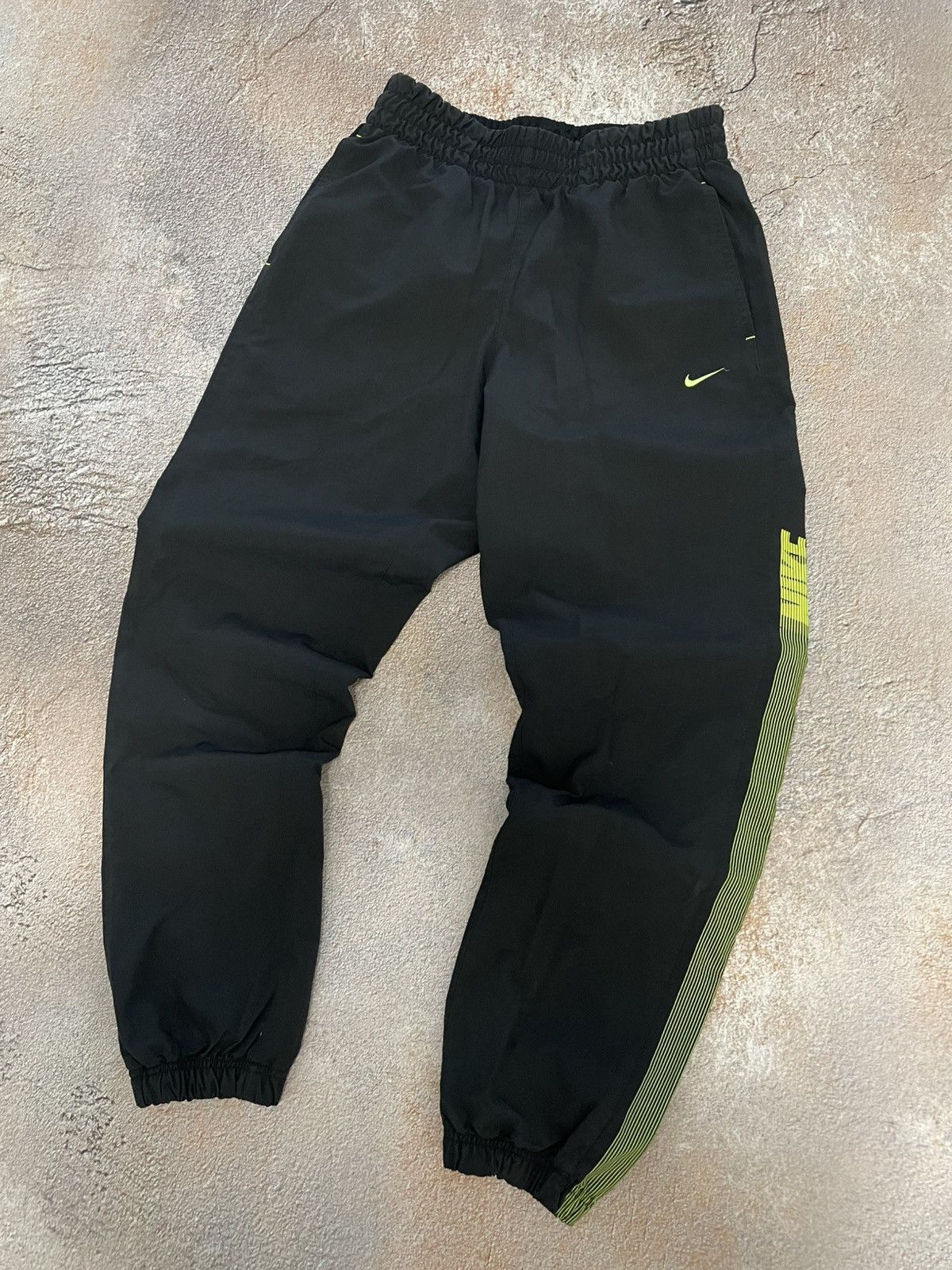 Nike Vintage Nike Big Logo Nylon Track Pants Size US 32 / EU 48 - 2 Thumbnail