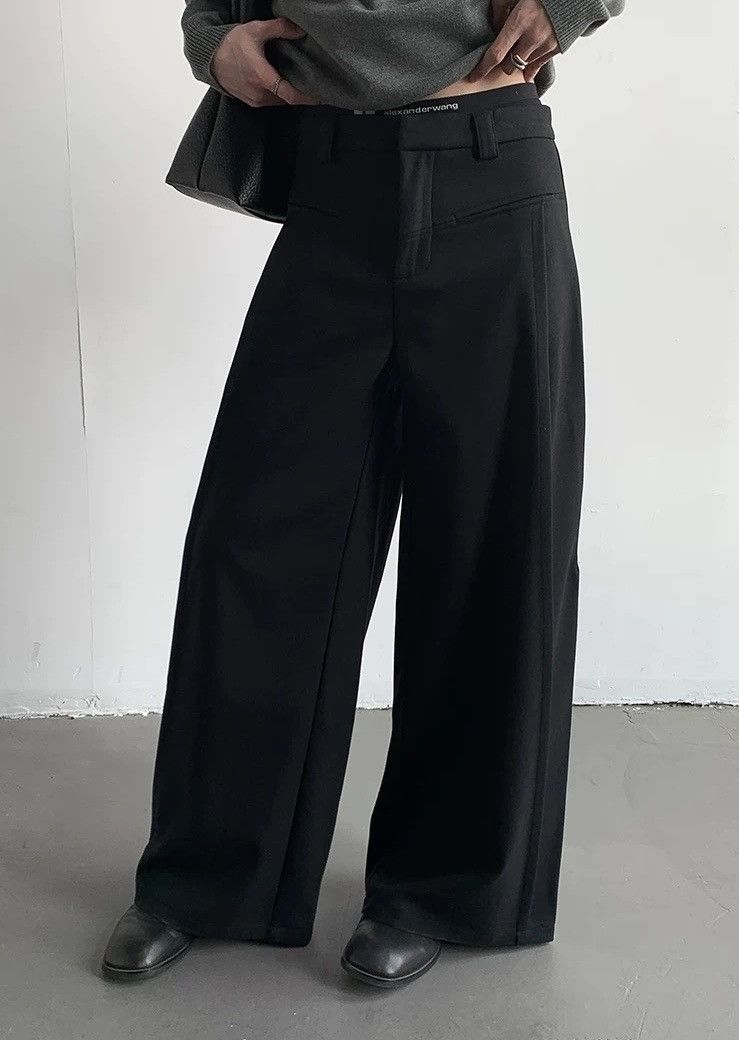 Japanese Brand × Vintage Cleanfit retro casual wide-leg pleated pants Size US 28 / EU 44 - 4 Thumbnail