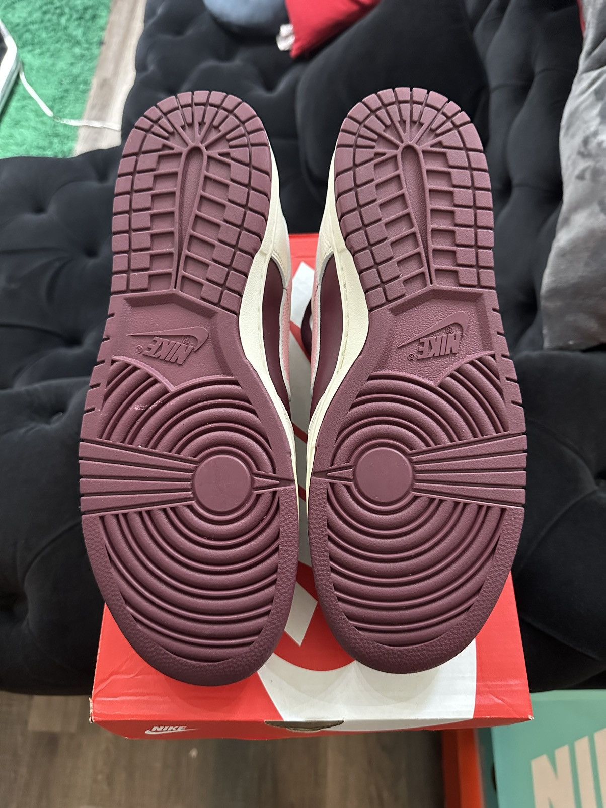 Nike Nike Dunk Low Valentines Day DR9705-100 Men’ Sz 12 Used Size US 12 / EU 45 - 5 Thumbnail