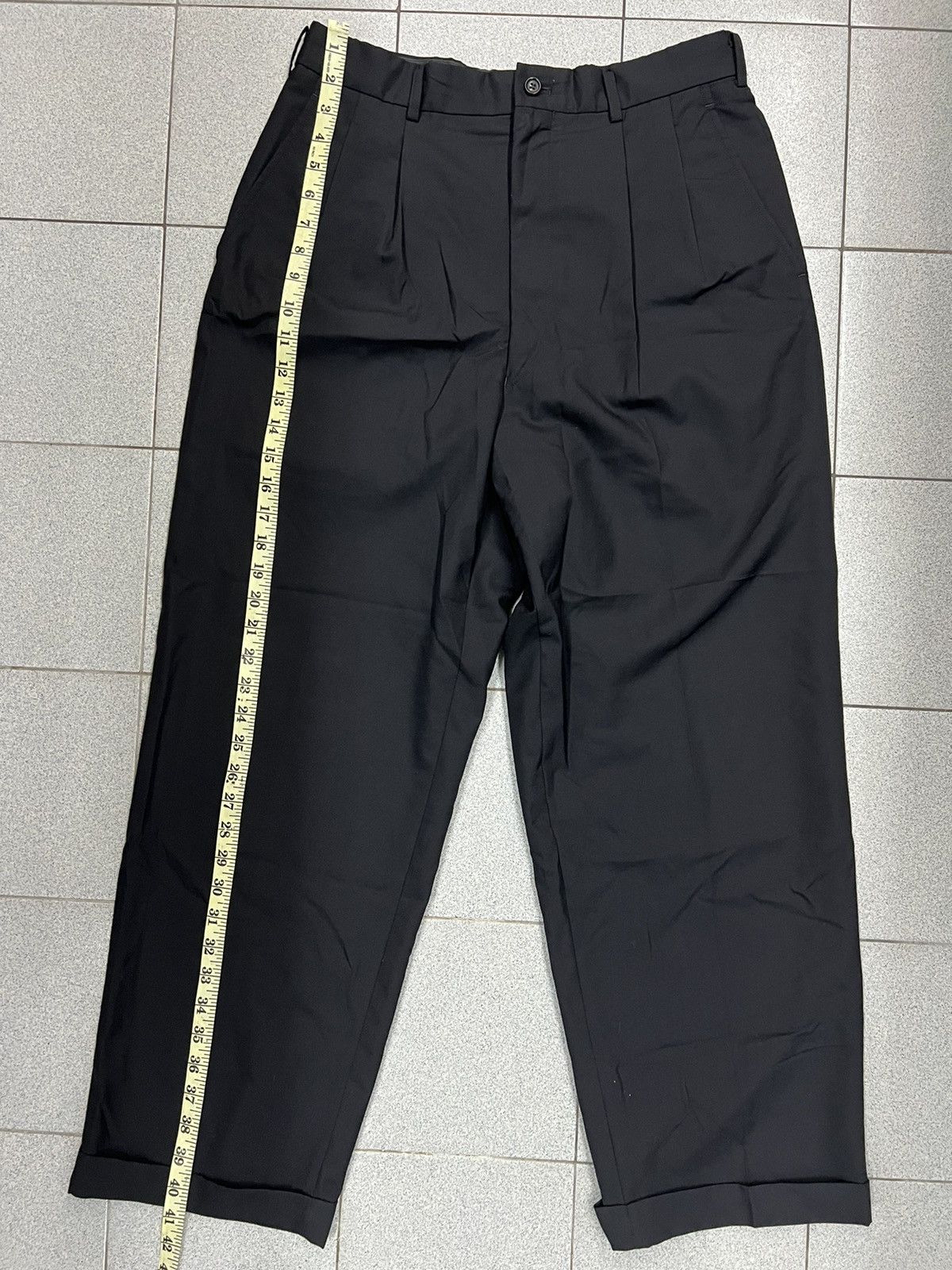 Comme des Garcons VINTAGE CDG HOMME DEUX AD1994 WIDELEG TROUSERS Size US 30 / EU 46 - 11 Thumbnail