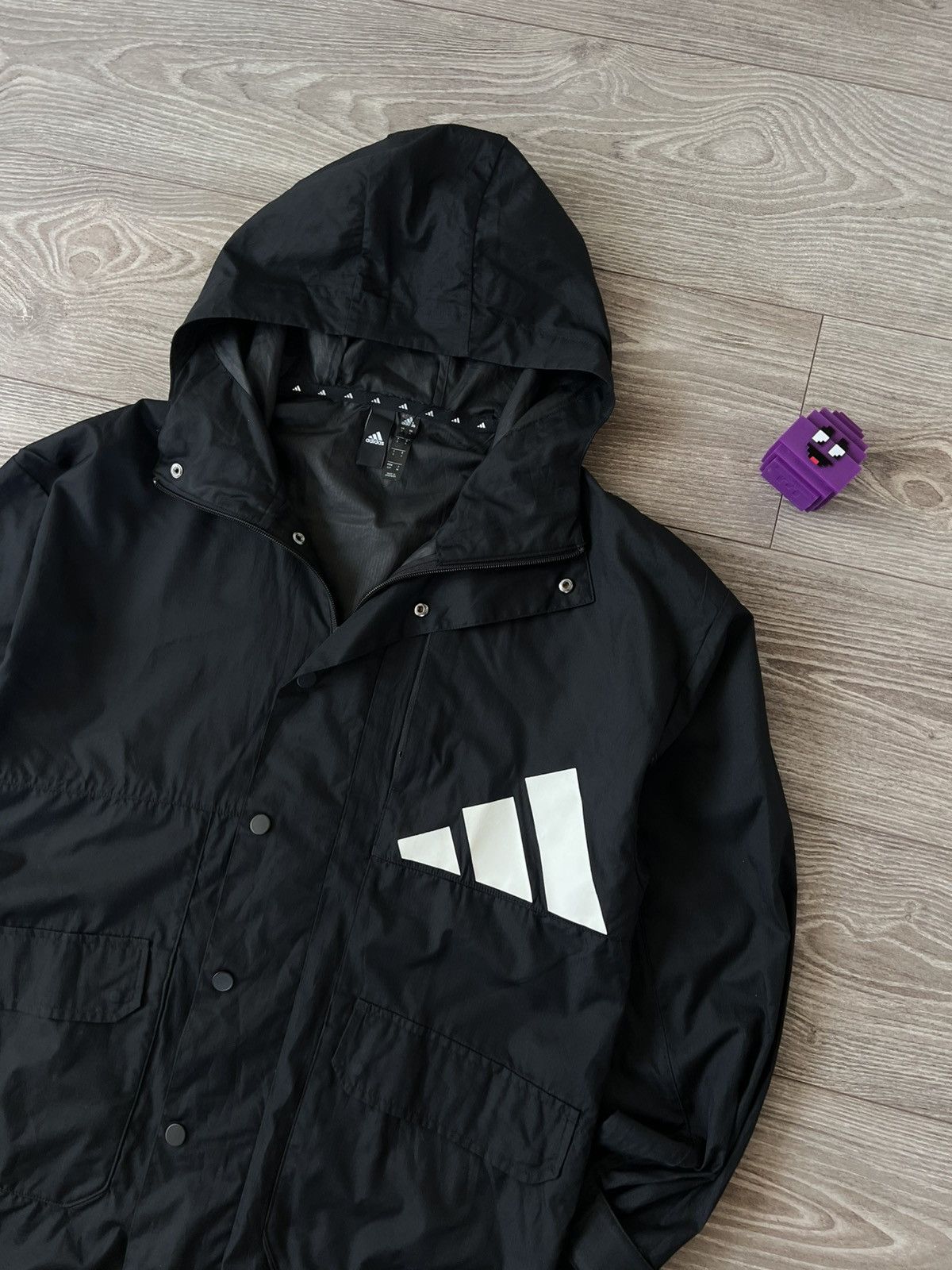 Adidas Adidas Athletics Pack Waterproof Lite Big Logo Parka Size US S / EU 44-46 / 1 - 2 Thumbnail