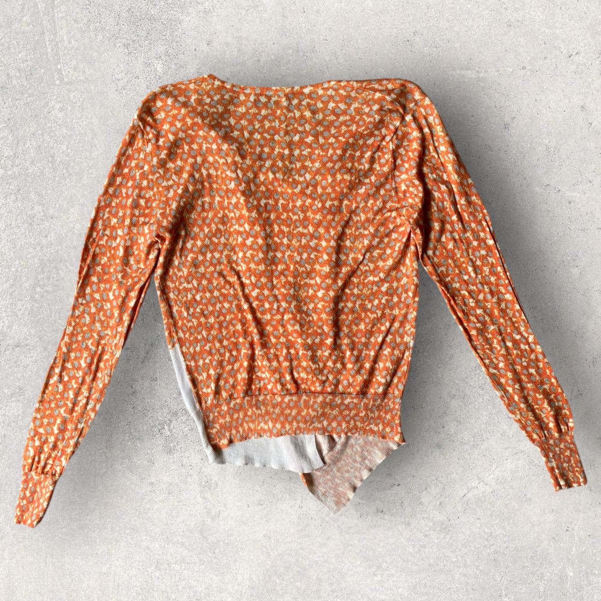 Dries Van Noten Asymmetric Print Cardigan Size S / US 4 / IT 40 - 8 Thumbnail
