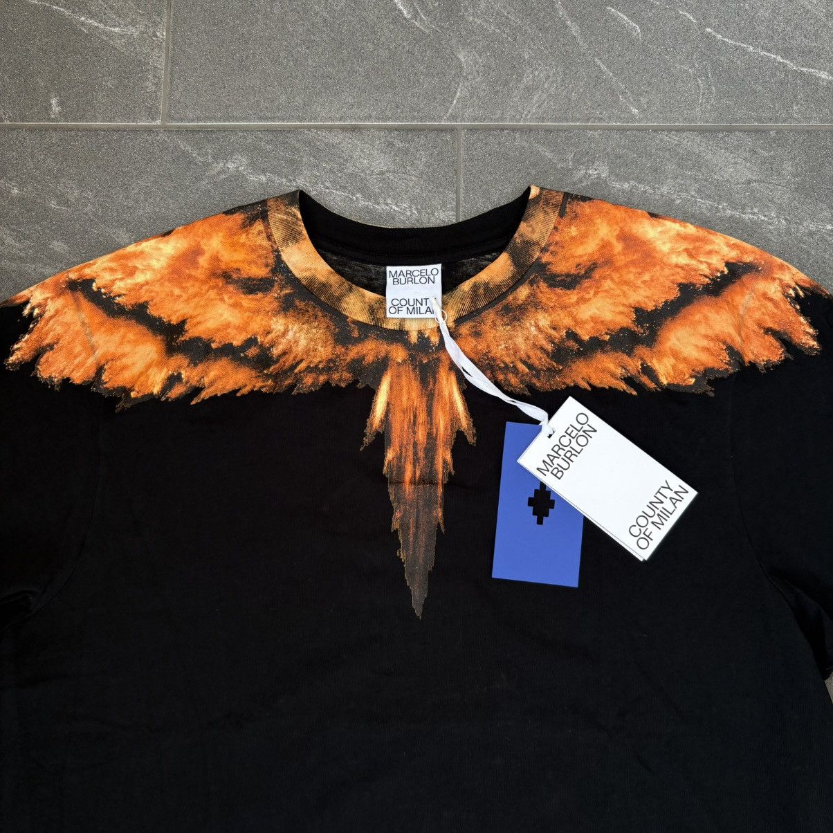 Marcelo Burlon Marcelo Burlon County of Milan Icon Wings basic t-shirt Size US M / EU 48-50 / 2 - 3 Thumbnail