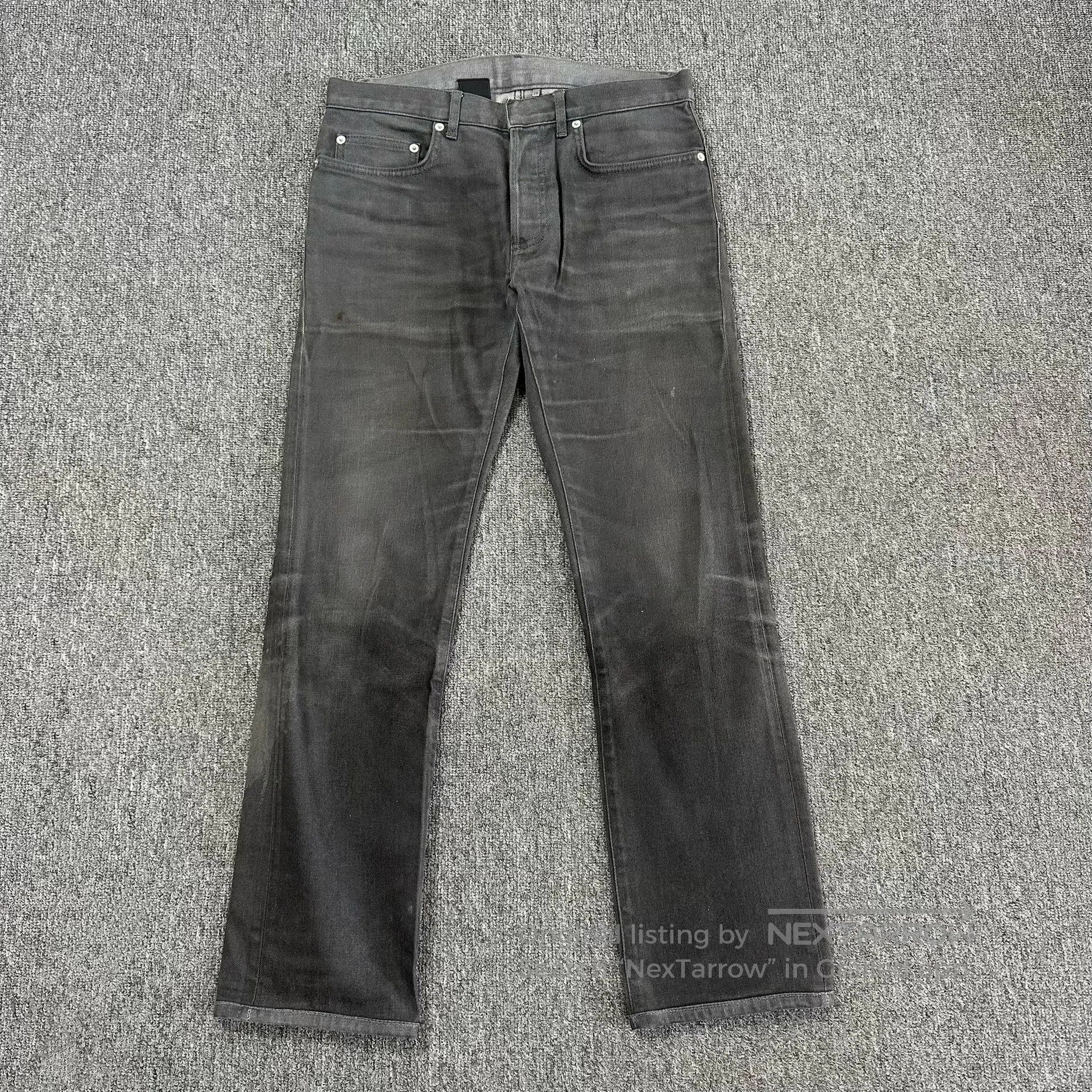 Dior Dior Light Gray Washed Jeans. Size US 29 - 1 Thumbnail