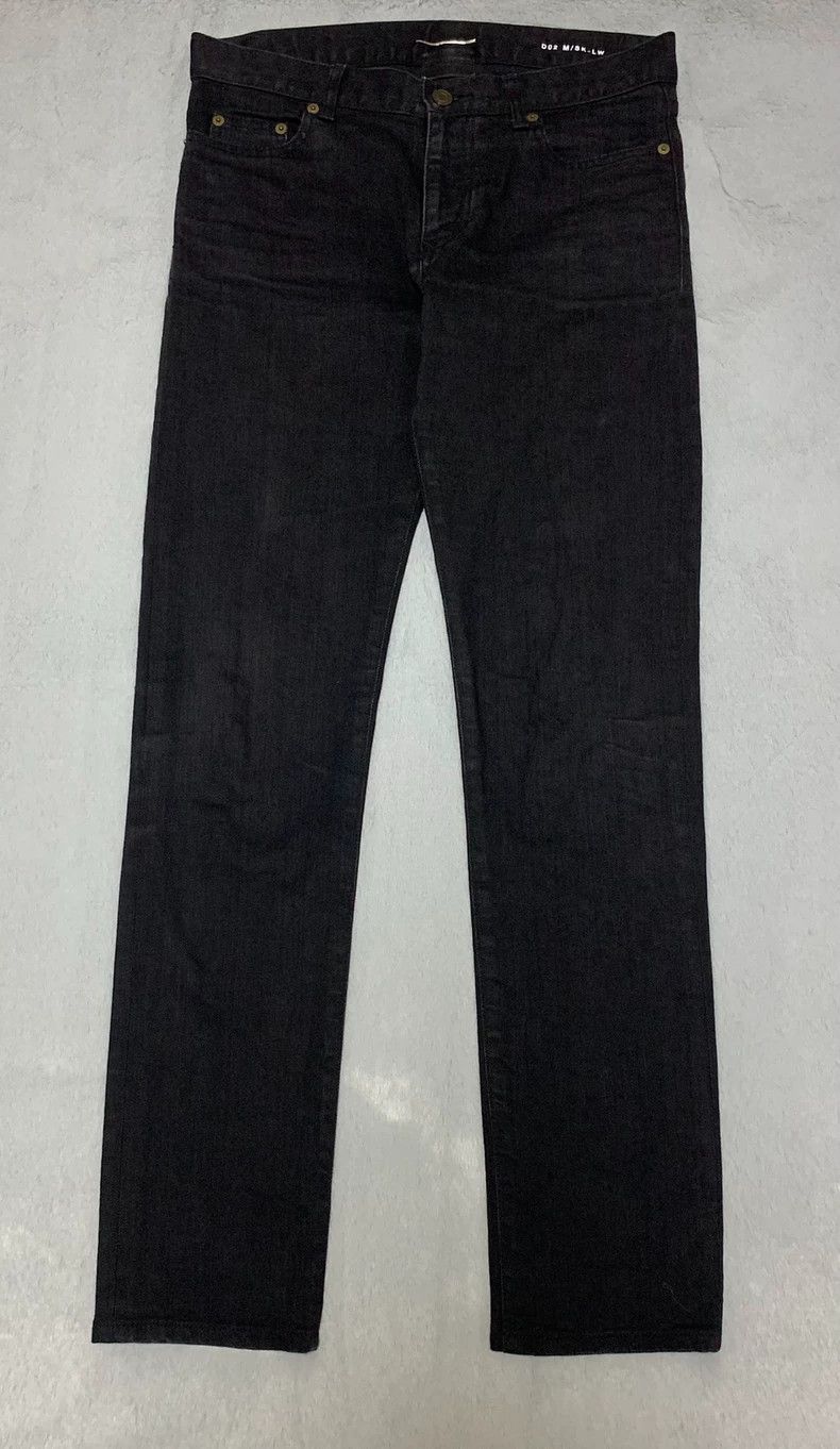 Saint Laurent Paris Saint Laurent Paris Black basic jeans Size US 30 / EU 46 - 1 Thumbnail