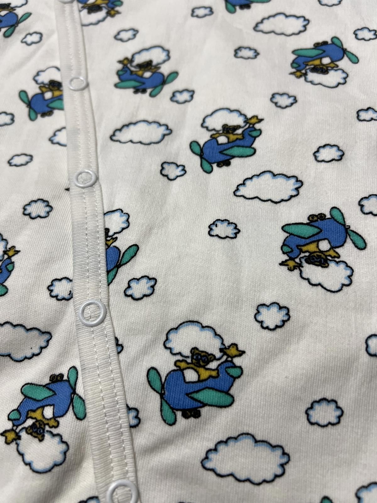 Other Star Baby 100% Cotton Infant Bodysuit with Airplane and Bear Size US XXS / EU 40 - 3 Thumbnail