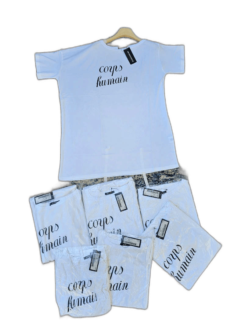 Ann Demeulemeester Ann Demeulemeester Asymmetric T-Shirt Dress Size M / US 6-8 / IT 42-44 - 1 Thumbnail