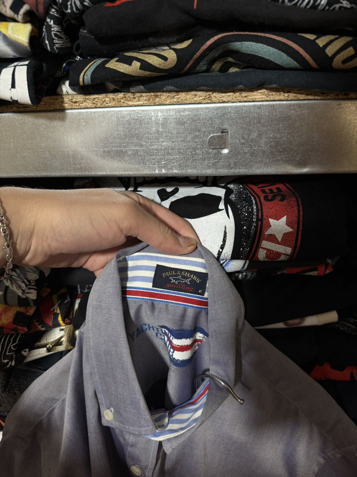 Paul & Shark Vintage 90’s Paul & Shark Yachting Rare Button Shirt Y2K Size US L / EU 52-54 / 3 - 6 Thumbnail