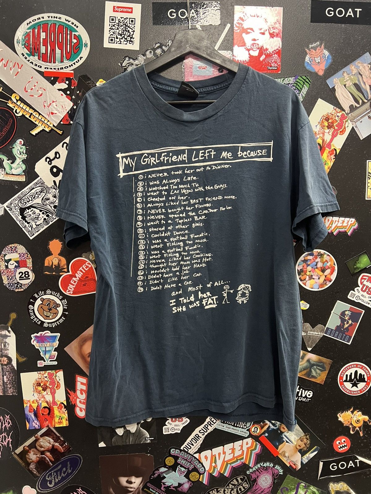 Vintage Vintage Y2K Humor Shirt Size US L / EU 52-54 / 3 - 1 Thumbnail