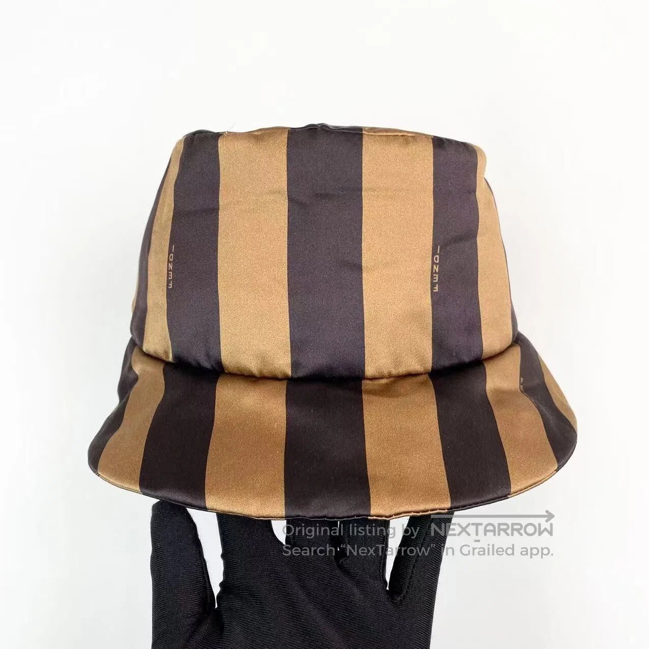Fendi Fendi Size M Striped bucket hat| Size ONE SIZE - 3 Thumbnail