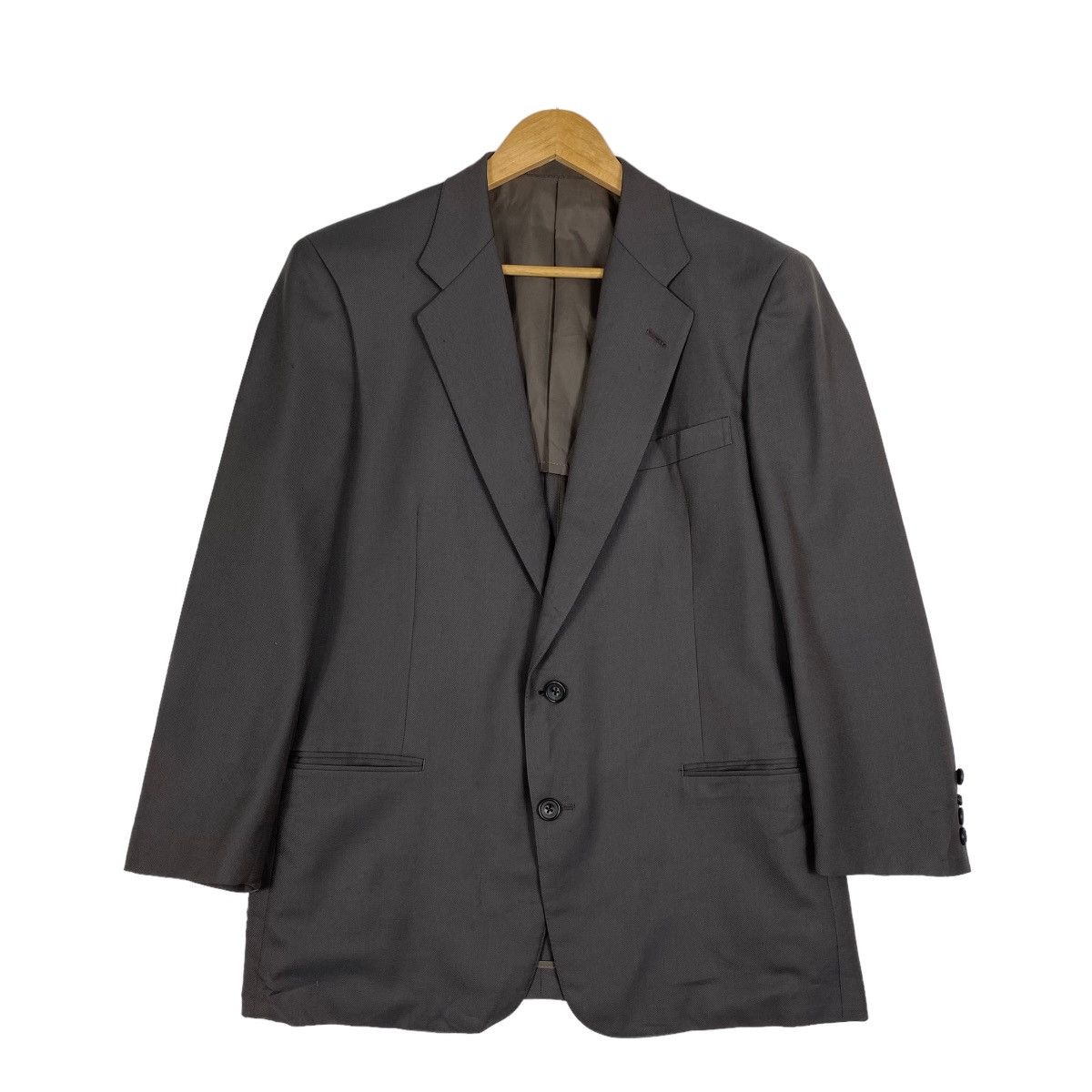 Burberry BURBERRYS BUTTON COAT BLAZER Size US M / EU 48-50 / 2 - 1 Thumbnail
