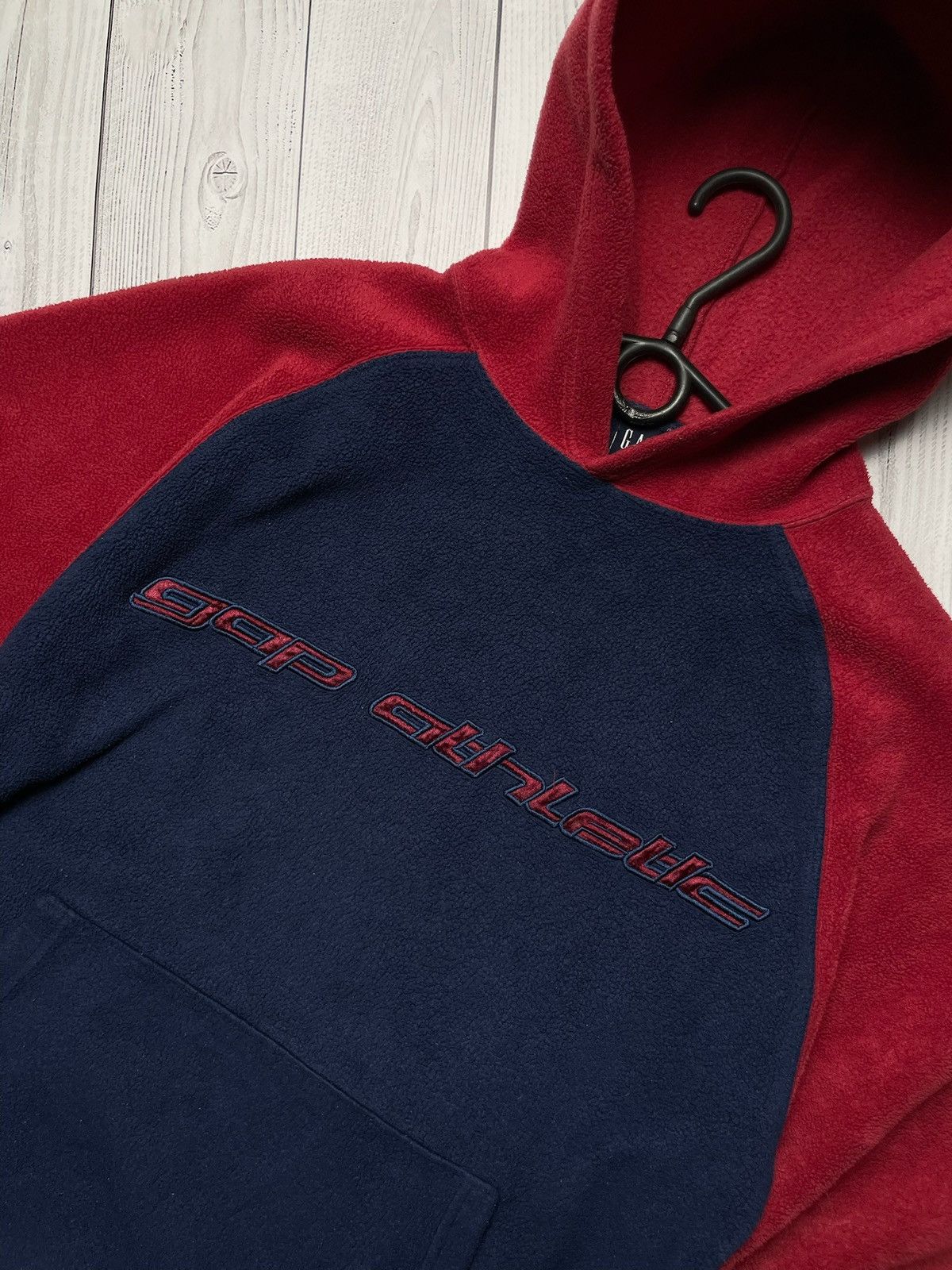Gap Vintage Gap Athletic hoodie fleece size S logo Size US S / EU 44-46 / 1 - 2 Thumbnail