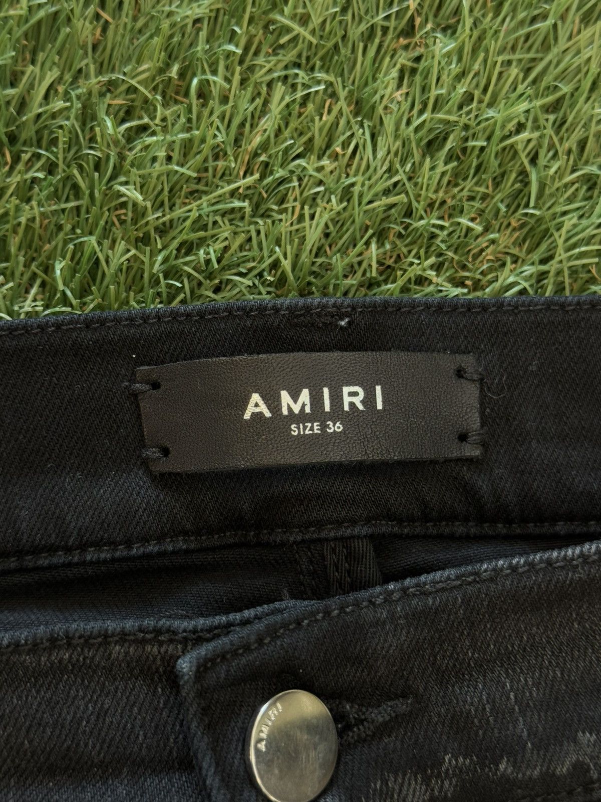 Amiri Amiri Black White Amiri Logo Size 36 CLEAN 🧼 Size US 36 / EU 52 - 12 Thumbnail
