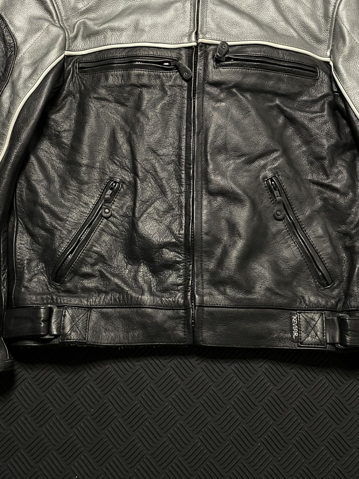 Other Vintage Super Sick 2 Tone Biker Jacket Size US L / EU 52-54 / 3 - 2 Thumbnail