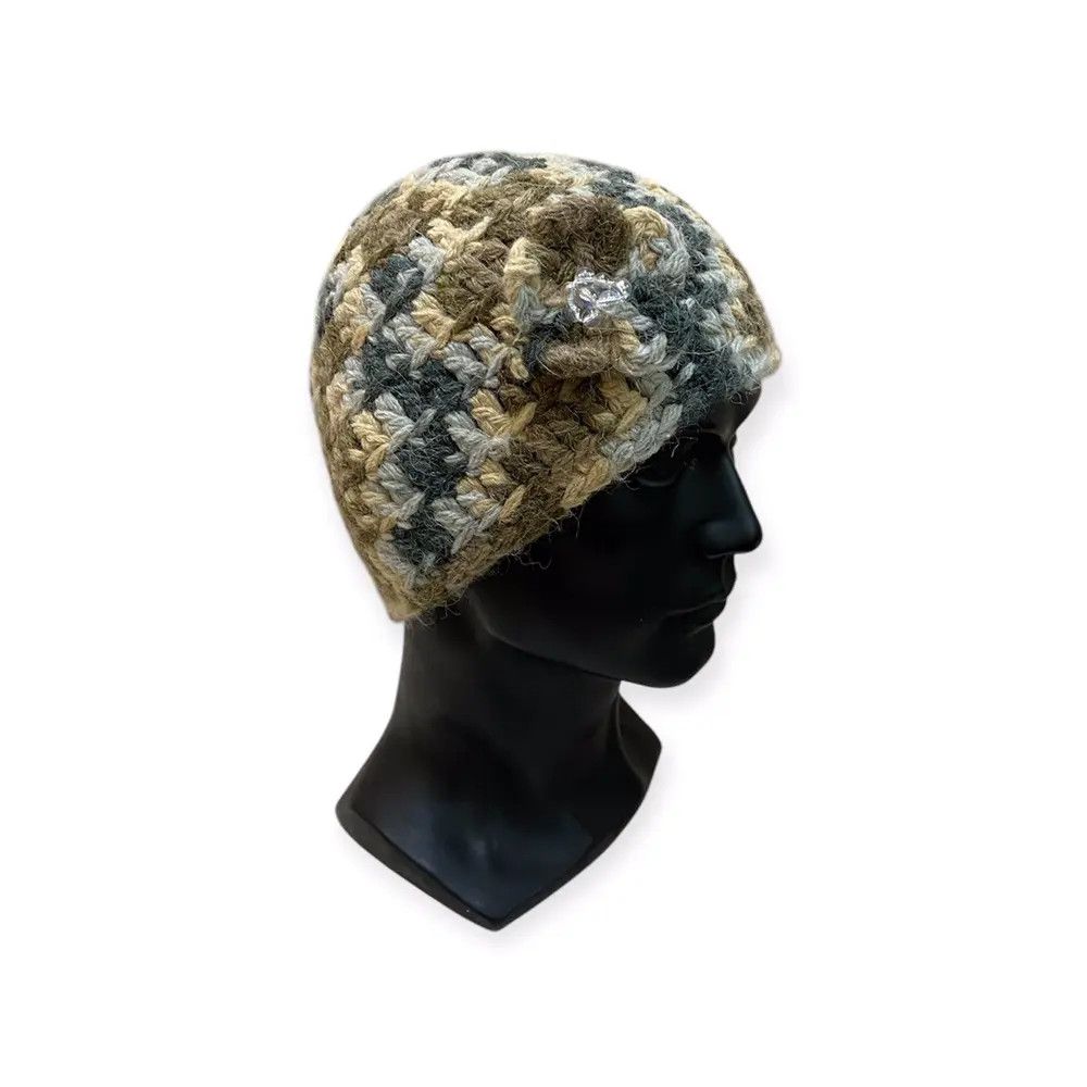 Kapital Rare Design Crochet Beanie Hat Size ONE SIZE - 1 Thumbnail