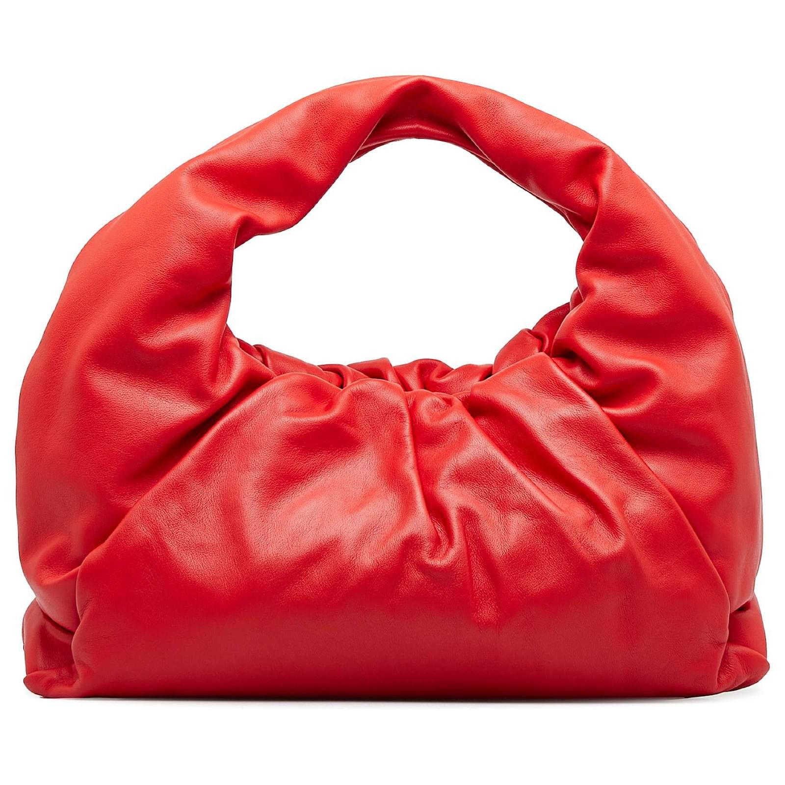 Bottega Veneta o1loc1c0824 Size: OS / Shoulder Pouch in Red Size ONE SIZE - 2 Thumbnail