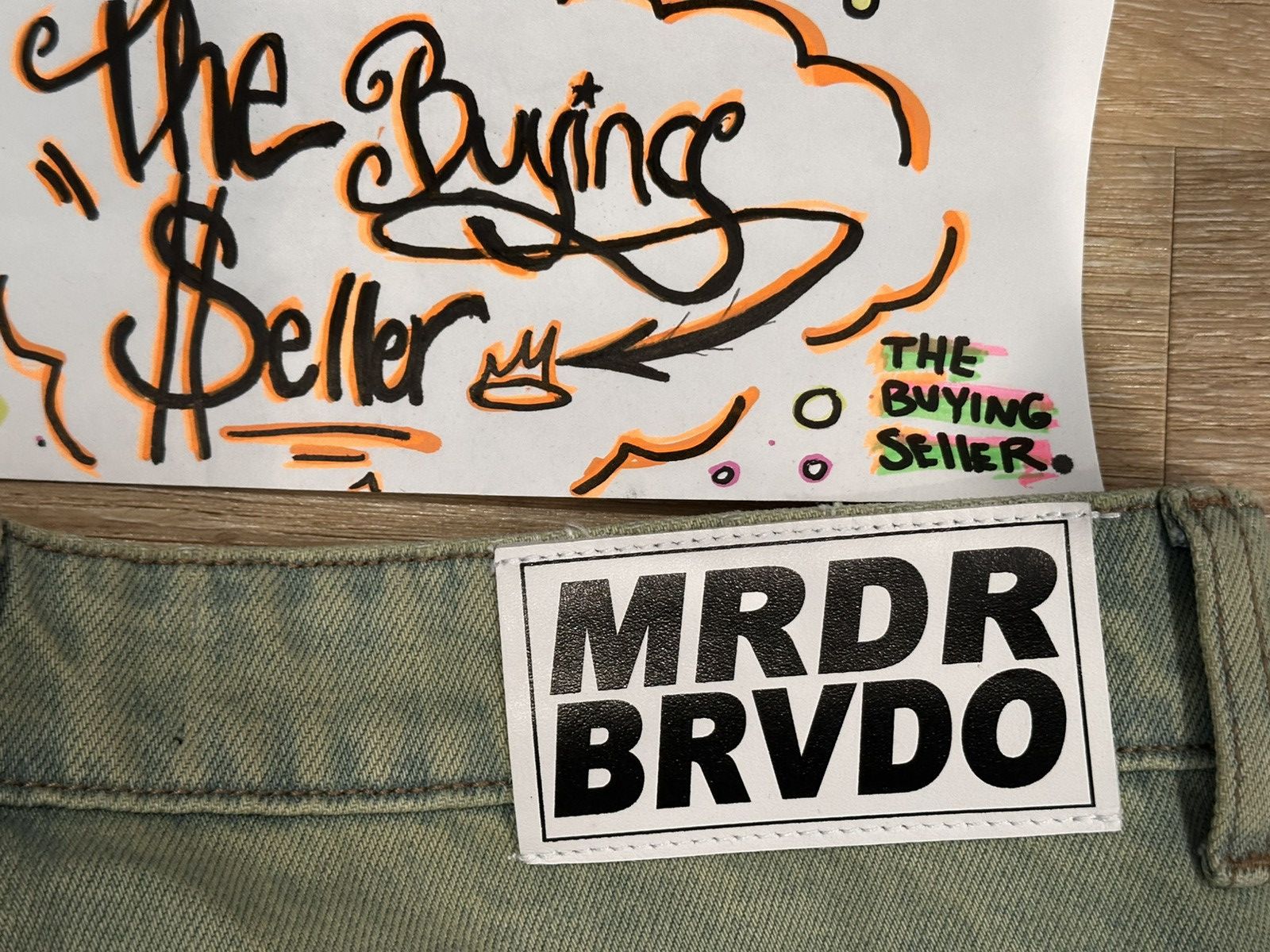 Who Decides War Who Decides War x MRDR BRVDO SSENSE Exclusive Size US 30 / EU 46 - 7 Thumbnail