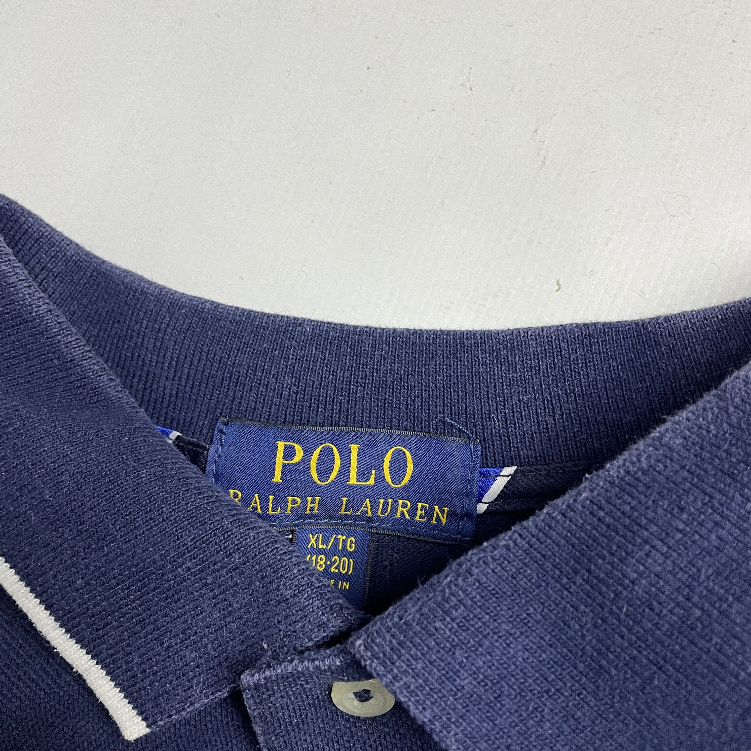 Polo Ralph Lauren × Vintage Polo Ralph Lauren USA Vintage FAMOUS DEX Style Polo T Shirt Size US S / EU 44-46 / 1 - 5 Thumbnail