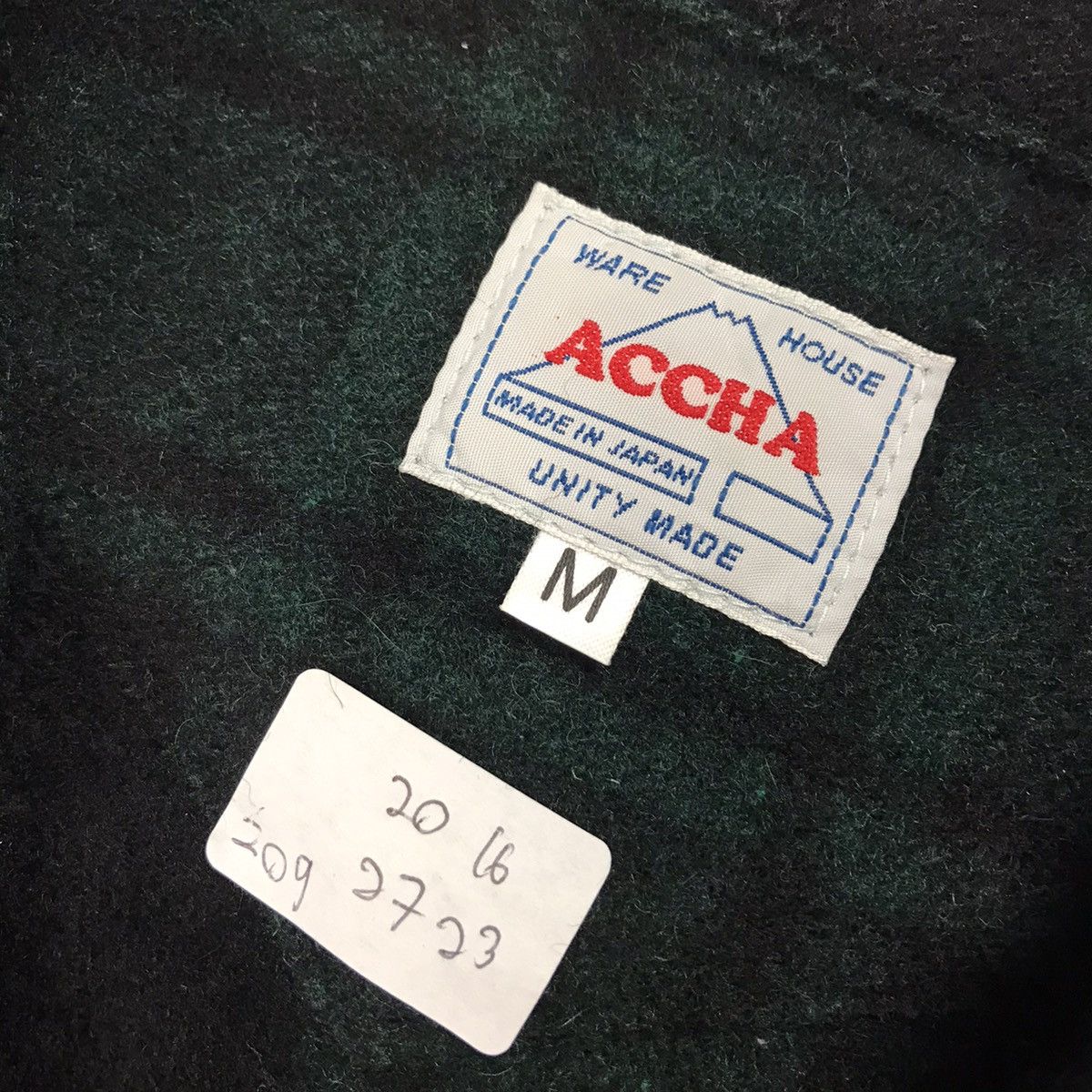 Japanese Brand ACCHA MADE IN JAPAN UNITY MADE WOOL BUTTON UP SHIRT JACKET Size US M / EU 48-50 / 2 - 8 Thumbnail