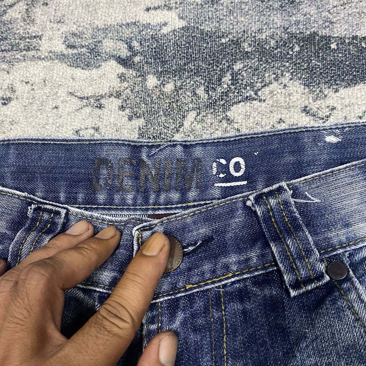 Japanese Brand × Vintage Vintage Japan Denim co Flare Denim Jeans Size US 30 / EU 46 - 5 Thumbnail