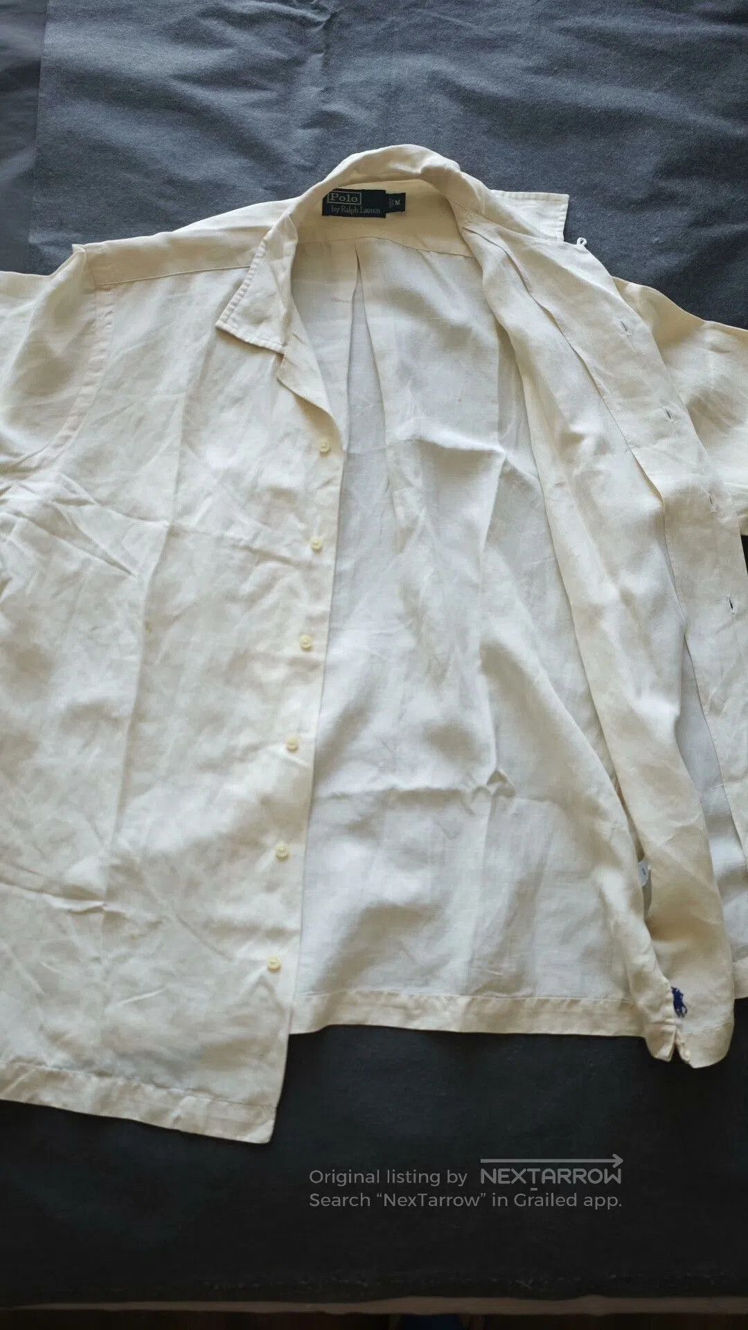 Ralph Lauren Silk Linen Cuban Short.