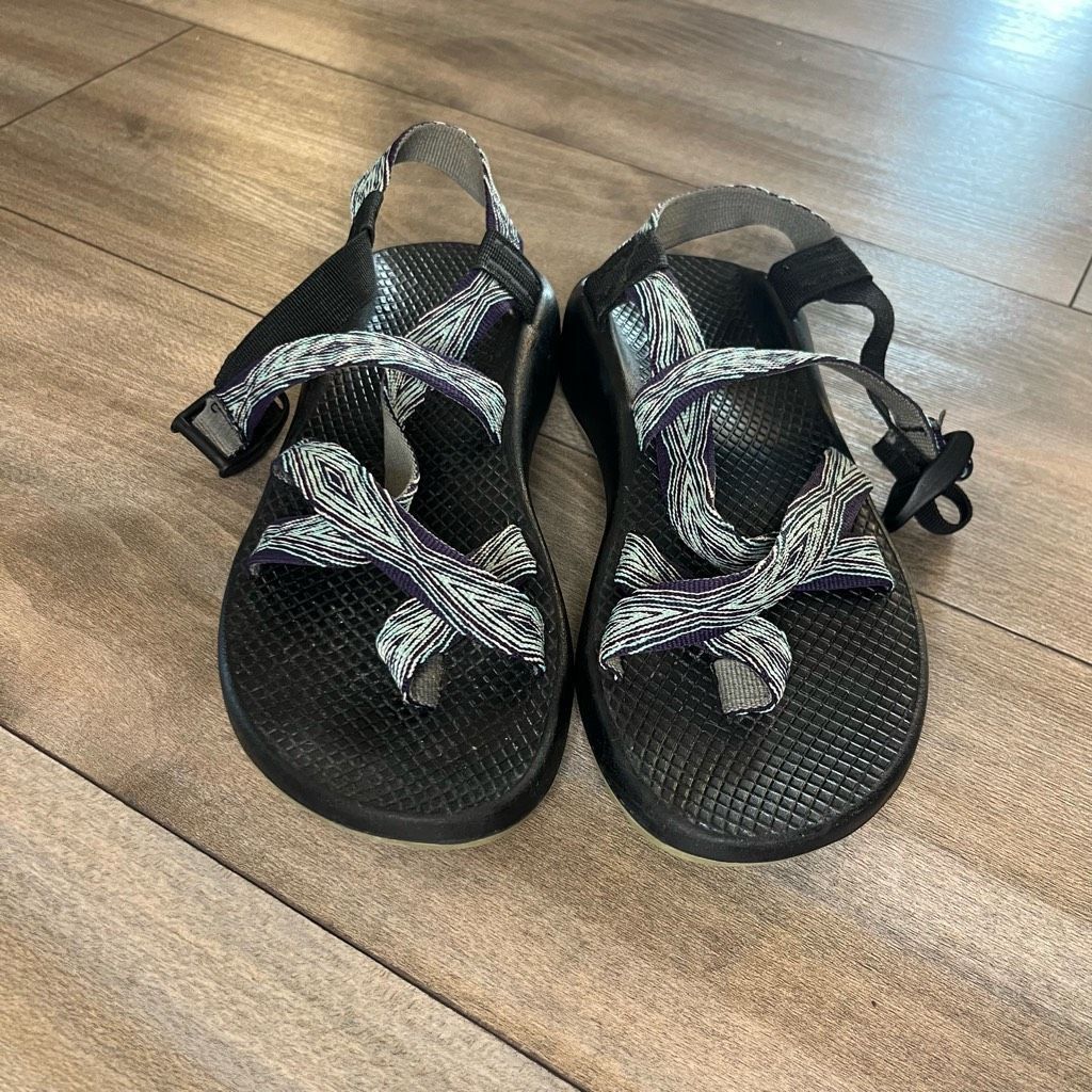 Chaco Chaco Blue/Purple Casual Waterproof Sandal Shoes Women 8 Size US 8 / IT 38 - 2 Thumbnail