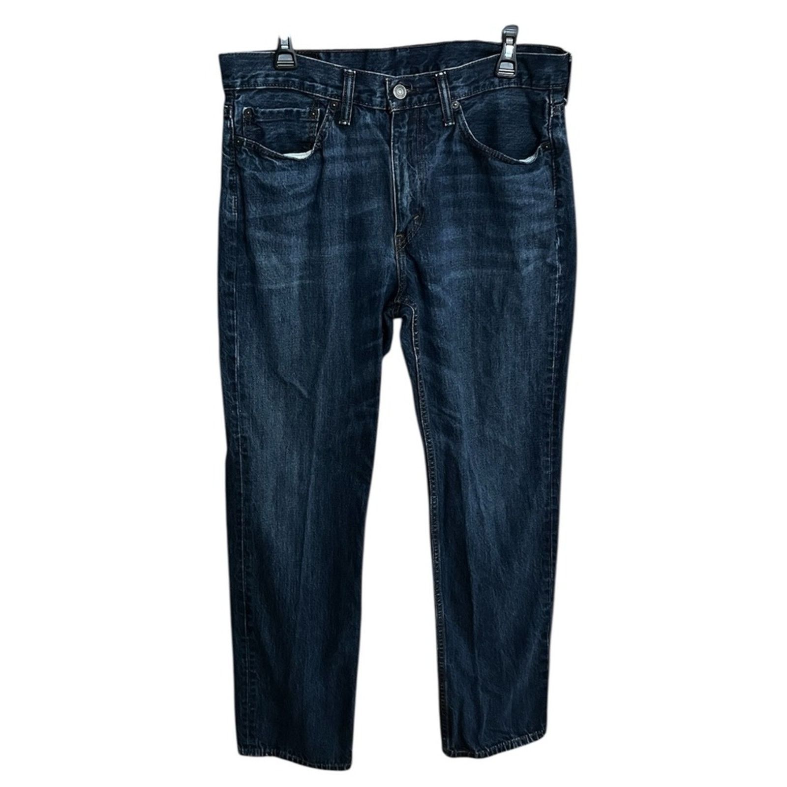Levi's Levis 514 Jeans Mens W34 L32 Blue Denim Stretch Straight Size US 34 / EU 50 - 1 Thumbnail
