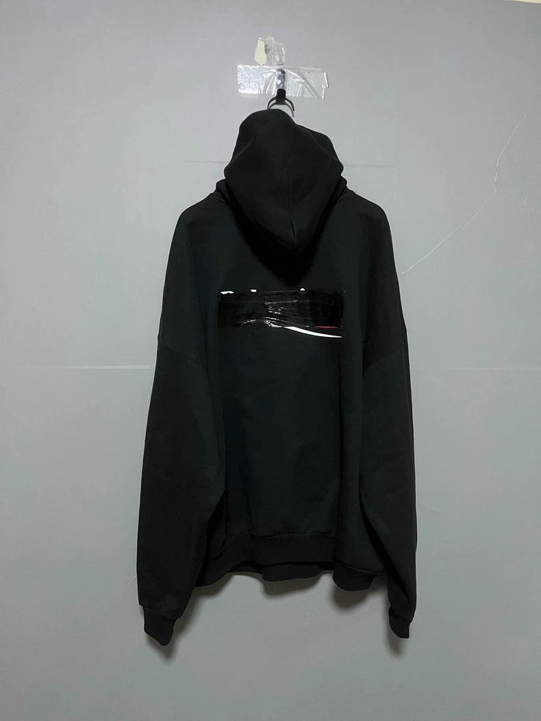 Balenciaga Balenciaga new adhesive tape cola hoodie-2506 Size US XL / EU 56 / 4 - 2 Thumbnail