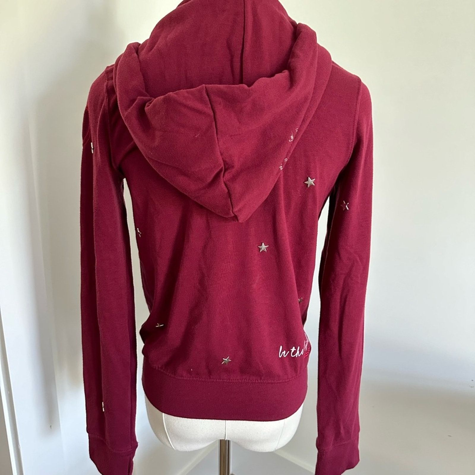 Other NWOT Peace love world Star studded embroidered Hoodie! Small Size S / US 4 / IT 40 - 6 Thumbnail